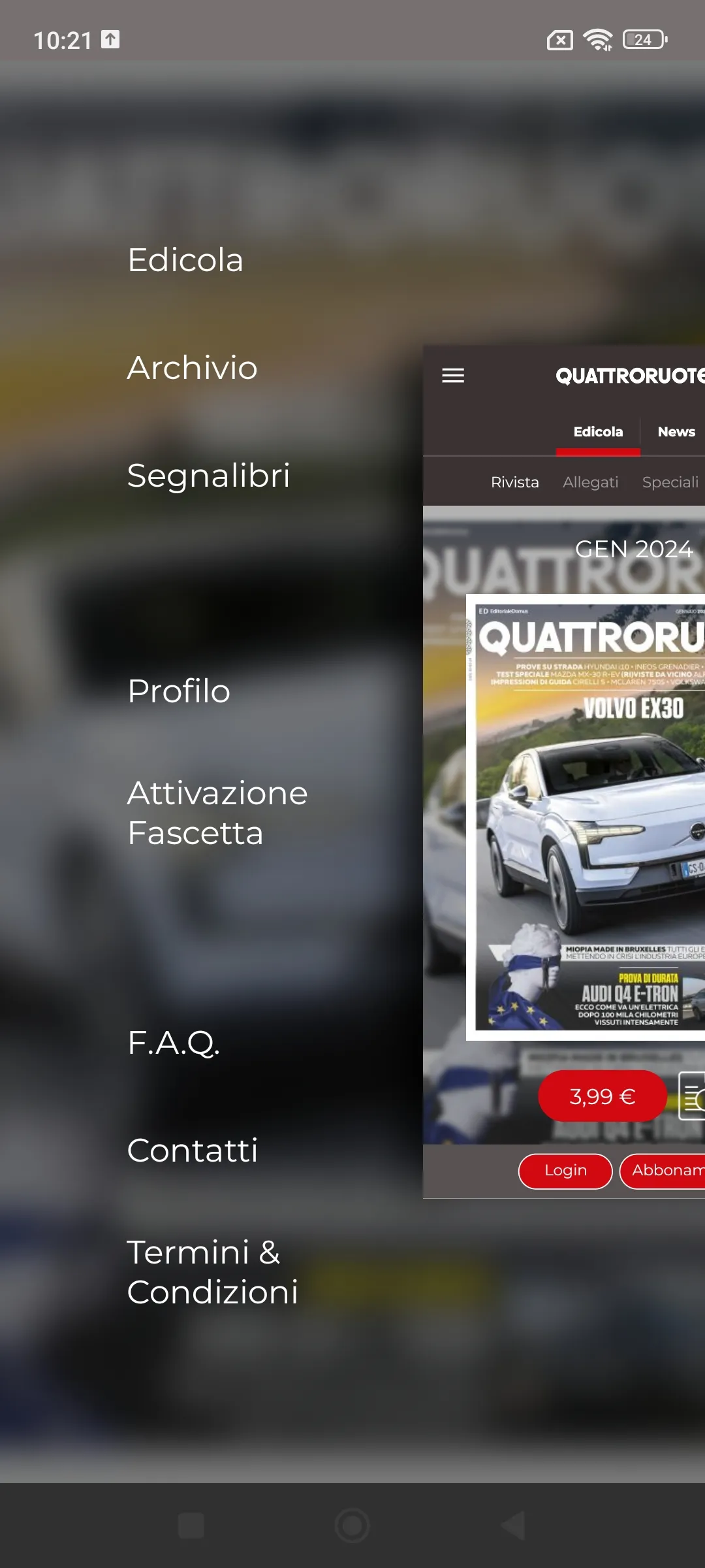 Quattroruote | Indus Appstore | Screenshot