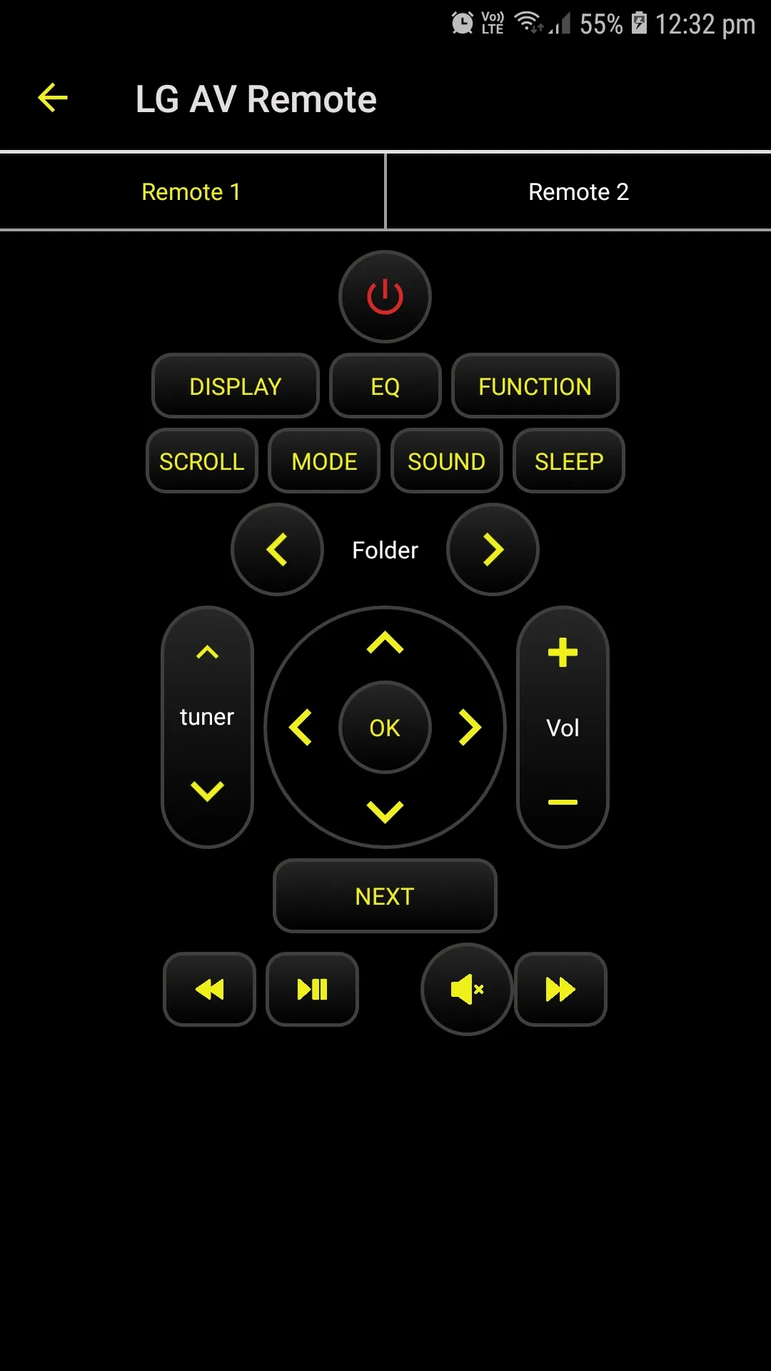 Universal Remote For AVR | Indus Appstore | Screenshot