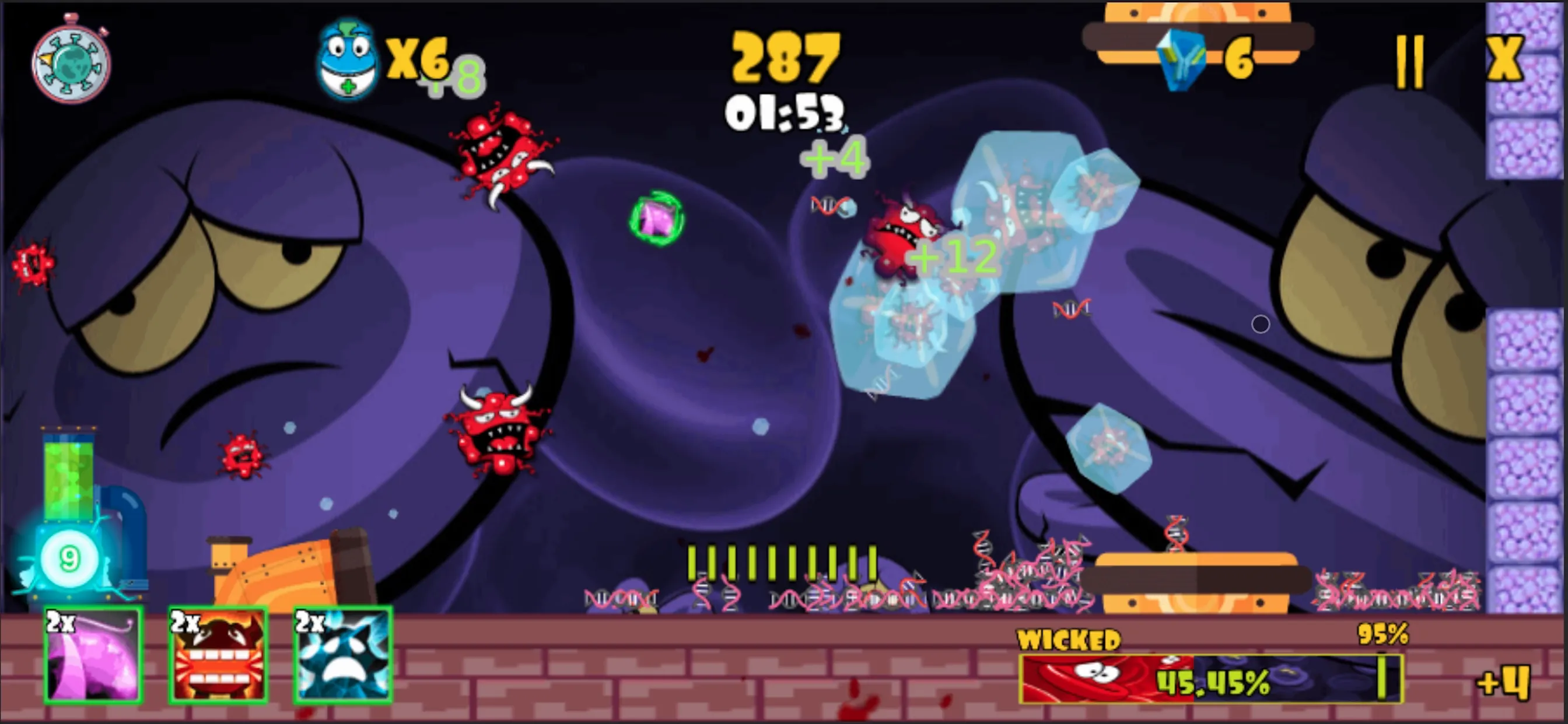 Virus Crunch | Indus Appstore | Screenshot