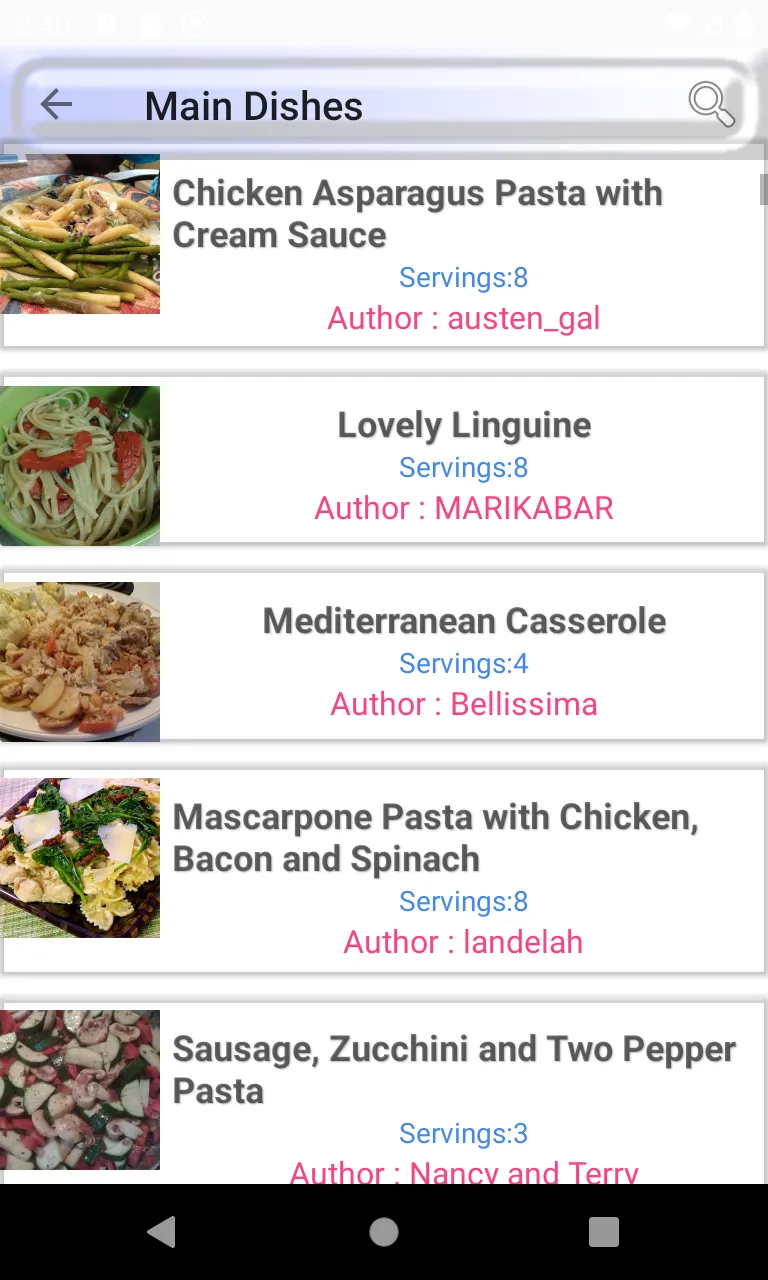 Italian recipes: Italian food | Indus Appstore | Screenshot