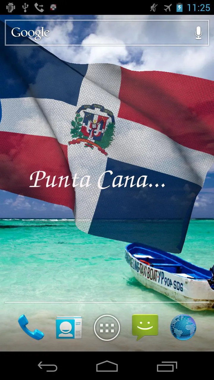 Dominican Republic Flag Live | Indus Appstore | Screenshot