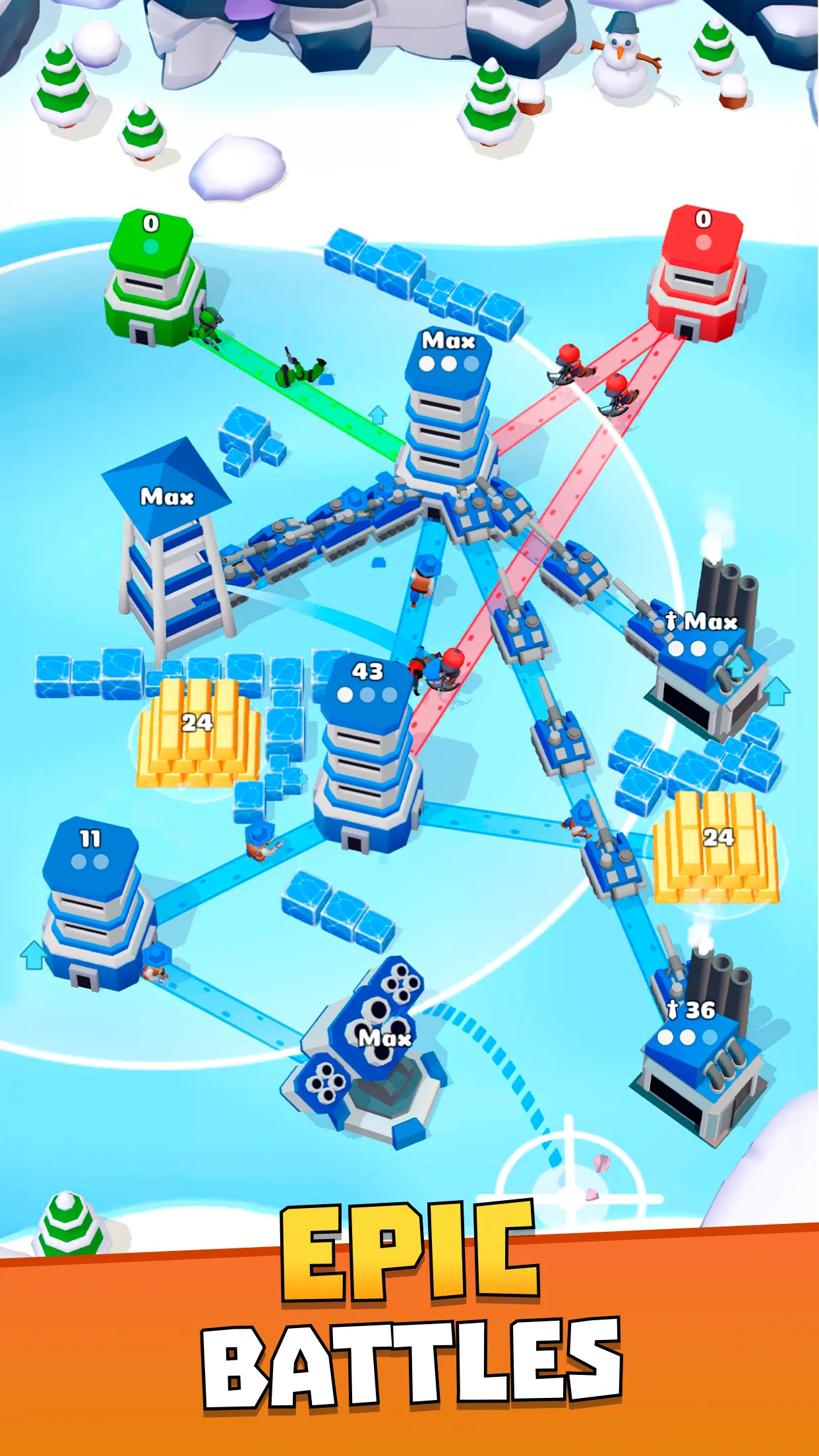 Tower War - Tactical Conquest | Indus Appstore | Screenshot