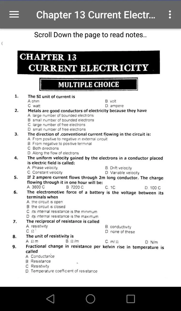 All Subjects Notes Class 11 | Indus Appstore | Screenshot