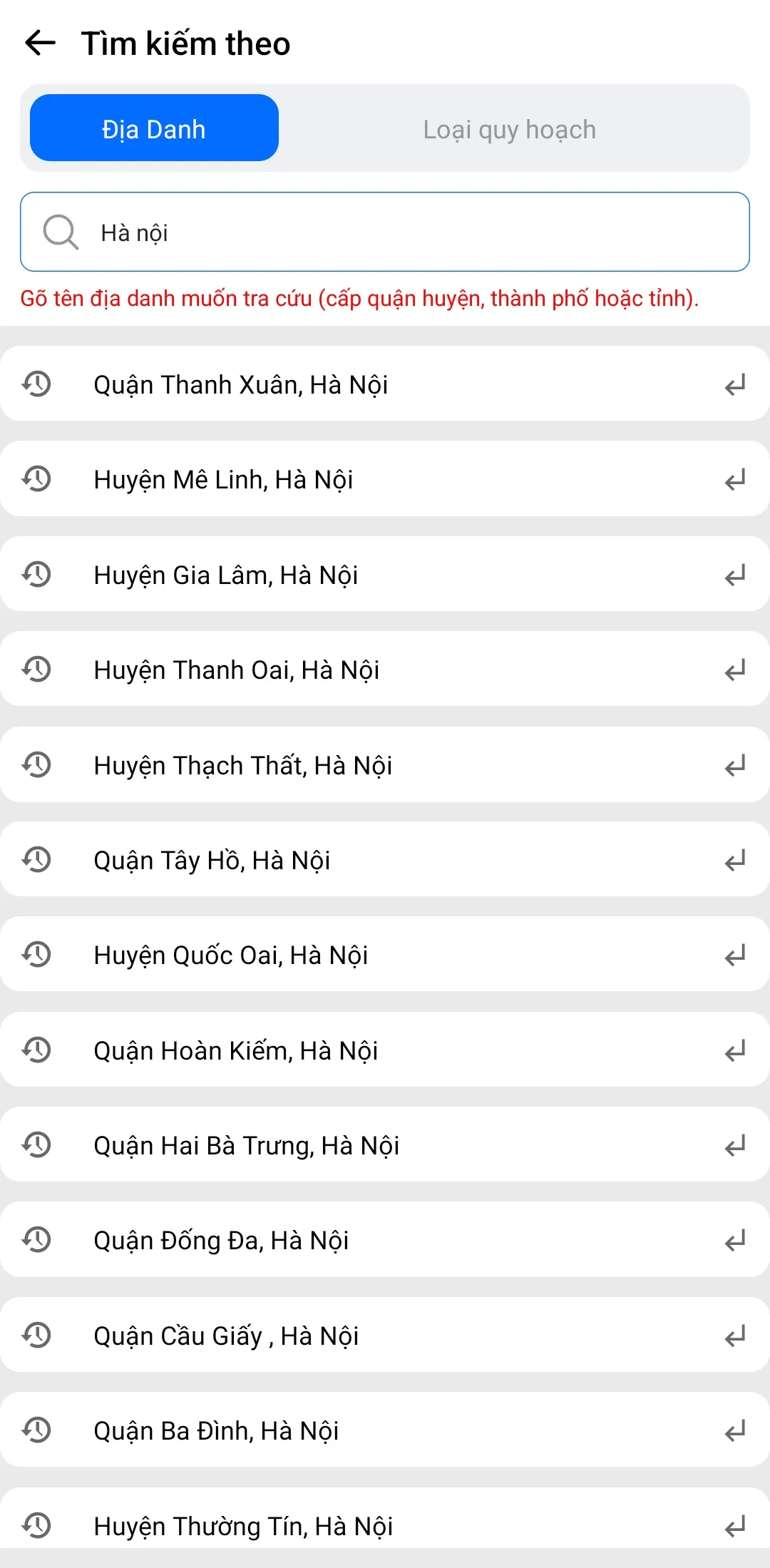 Thongtin.land - Xem quy hoạch | Indus Appstore | Screenshot