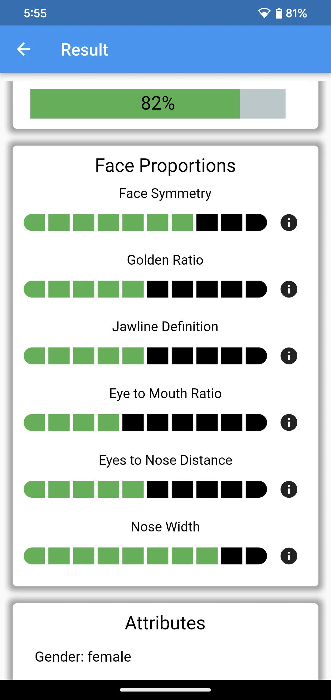 Attractiveness Test | Indus Appstore | Screenshot