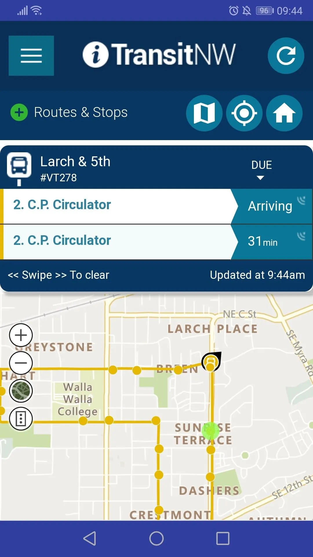 Valley Transit | Indus Appstore | Screenshot