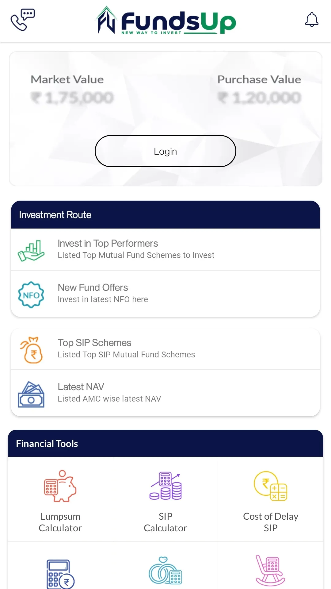 FundsUp - Mutual Funds & SIPs | Indus Appstore | Screenshot