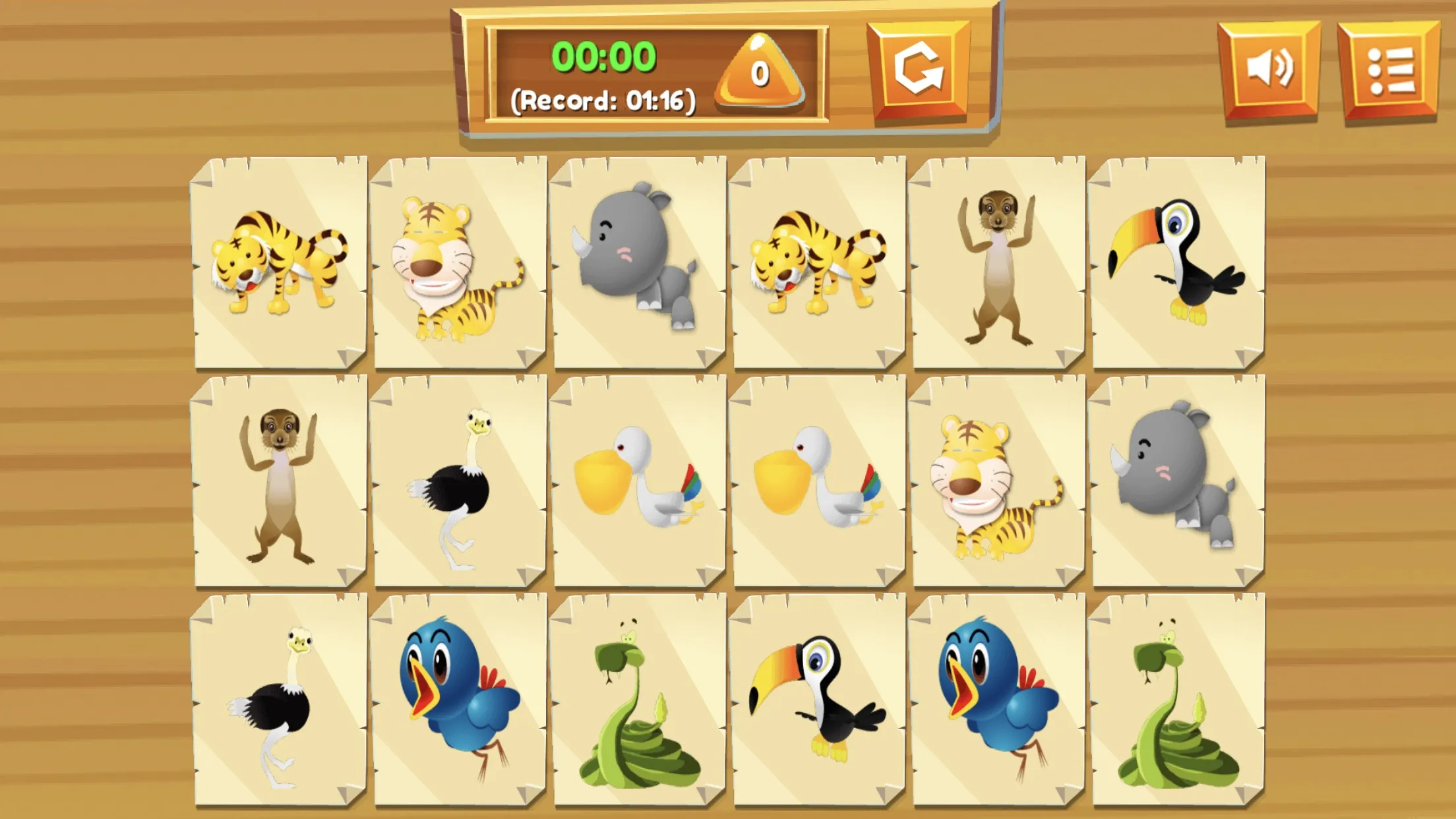 Matching games for kids Zoo | Indus Appstore | Screenshot