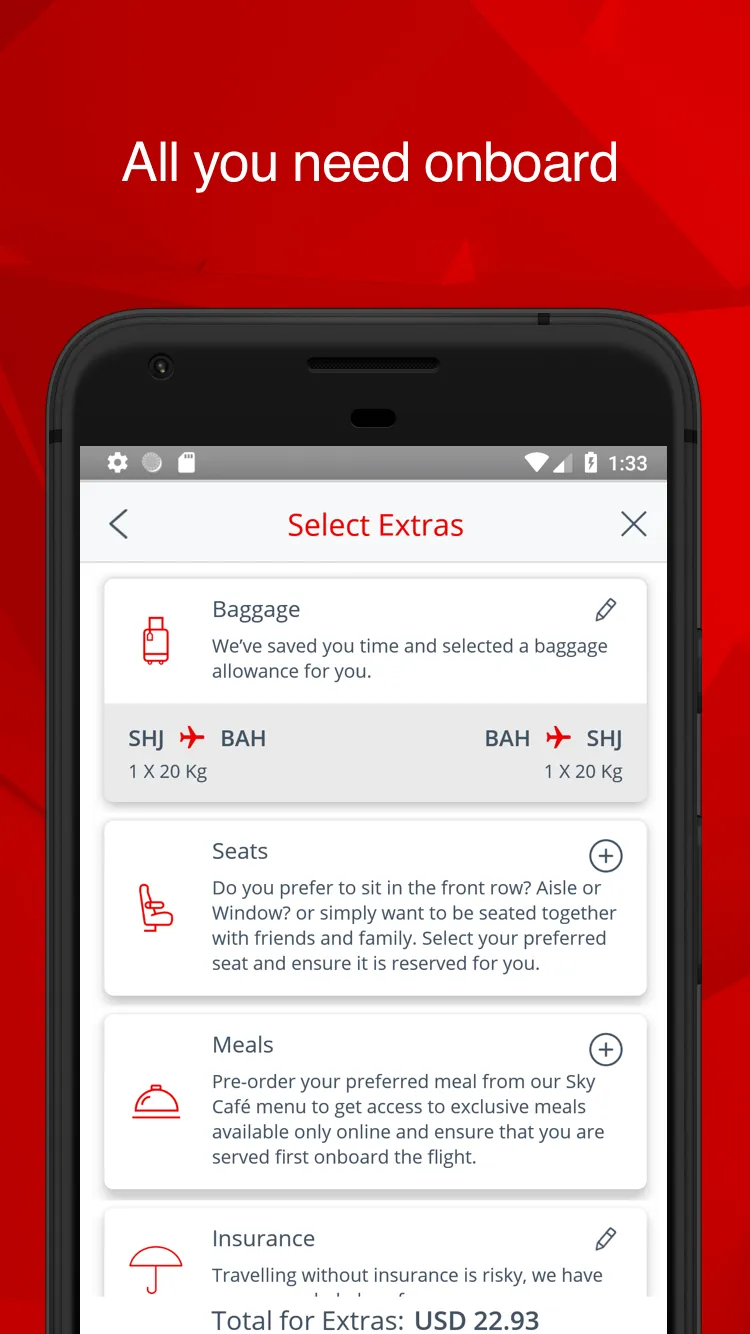 Air Arabia (official app) | Indus Appstore | Screenshot