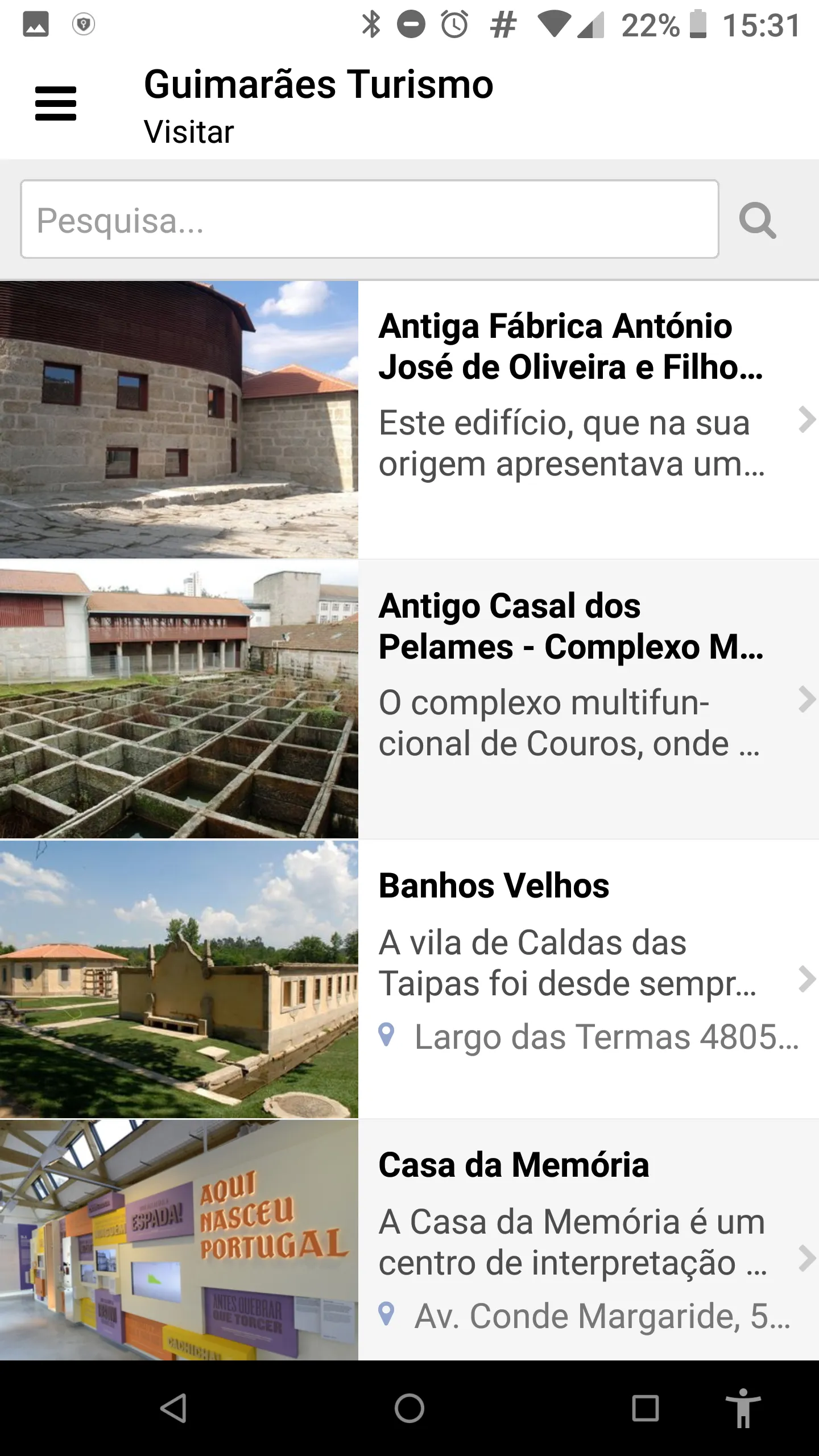 VisitGuimarães | Indus Appstore | Screenshot