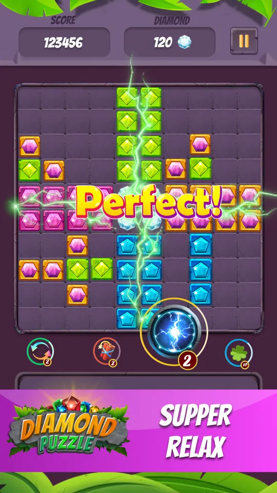 Brick game: Jewel block game | Indus Appstore | Screenshot