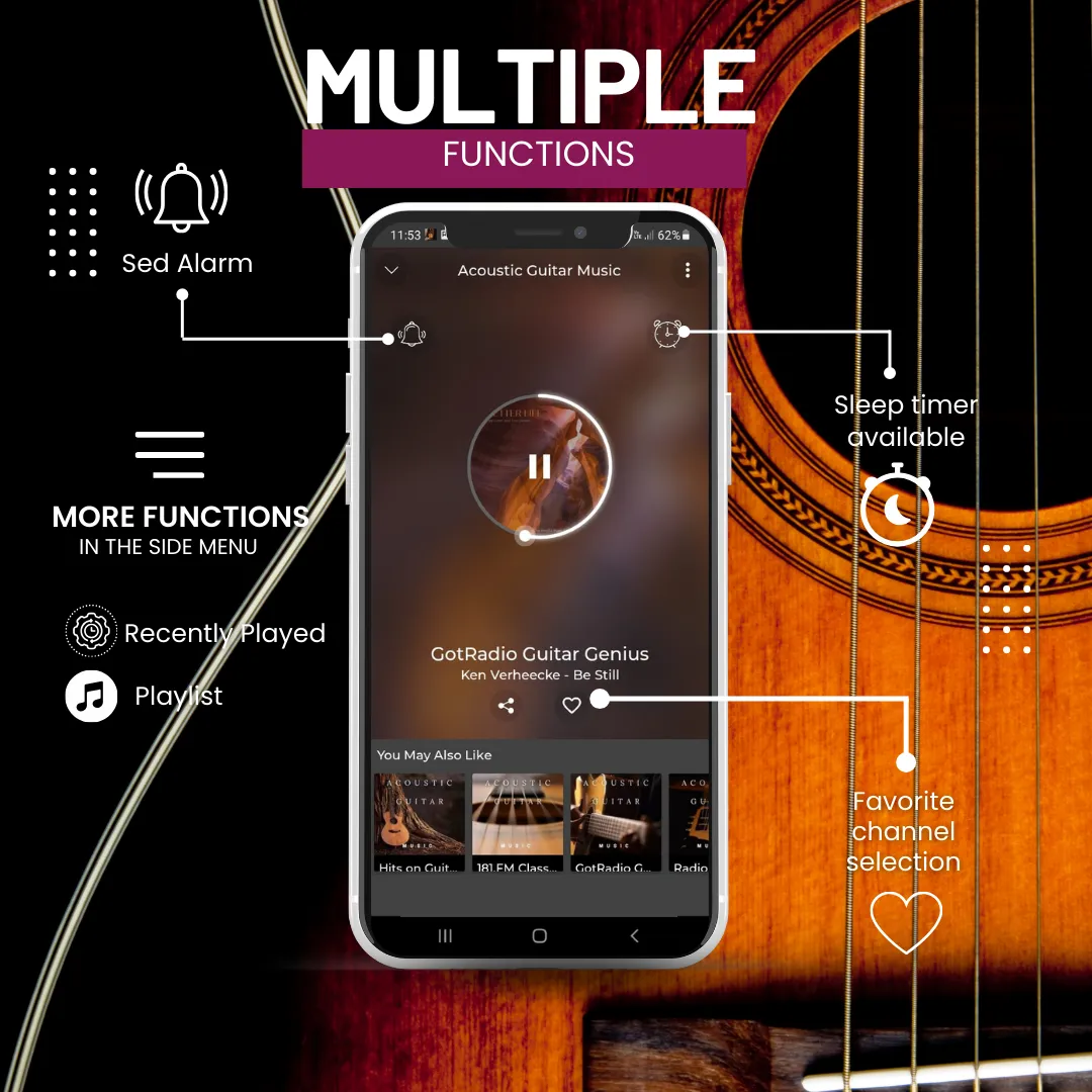 Acoustic Guitar Music | Indus Appstore | Screenshot