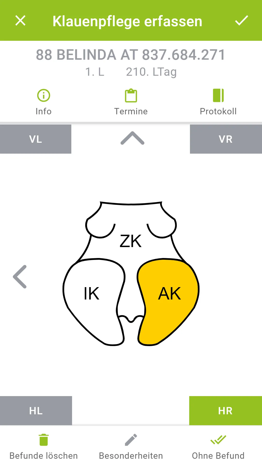 Klauenprofi | Indus Appstore | Screenshot