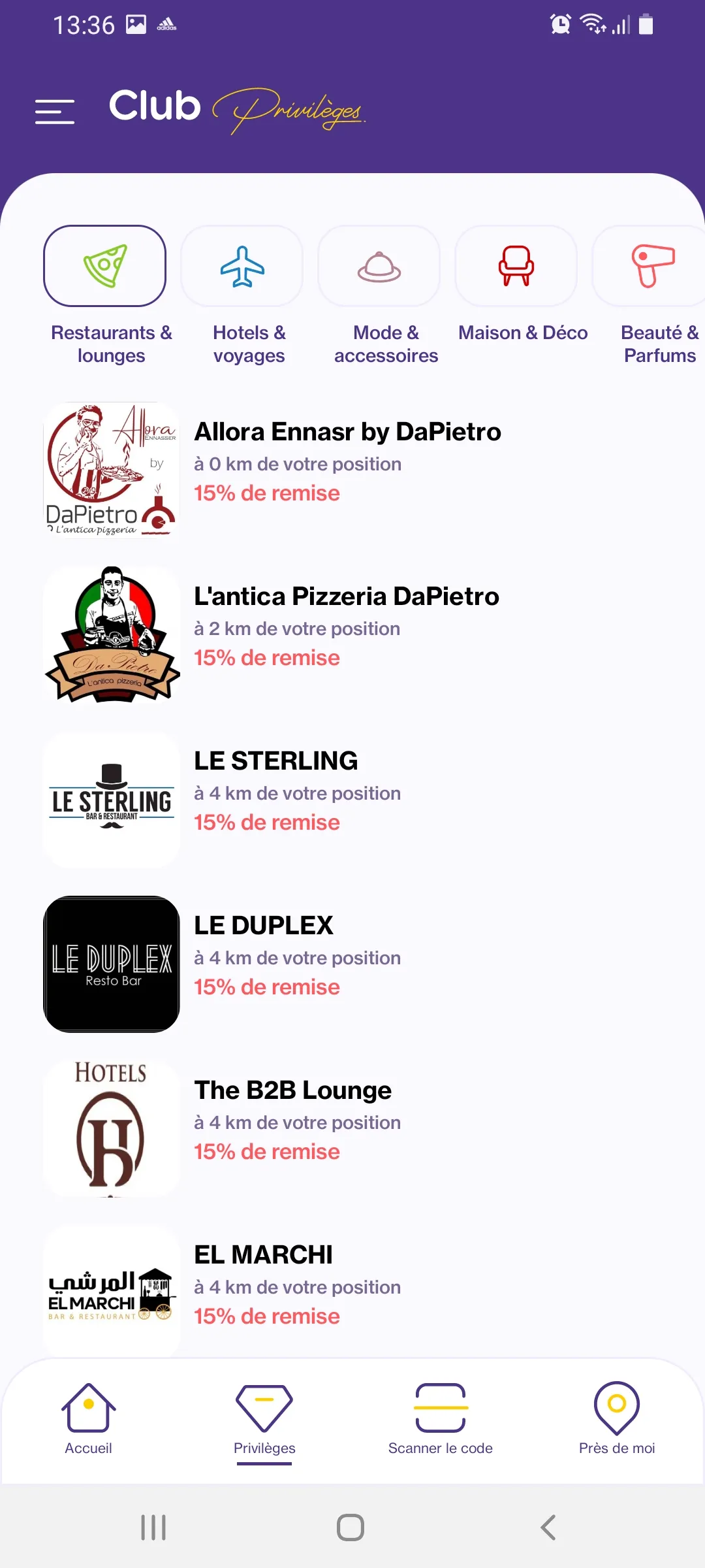 Club Privilèges by bigdeal | Indus Appstore | Screenshot