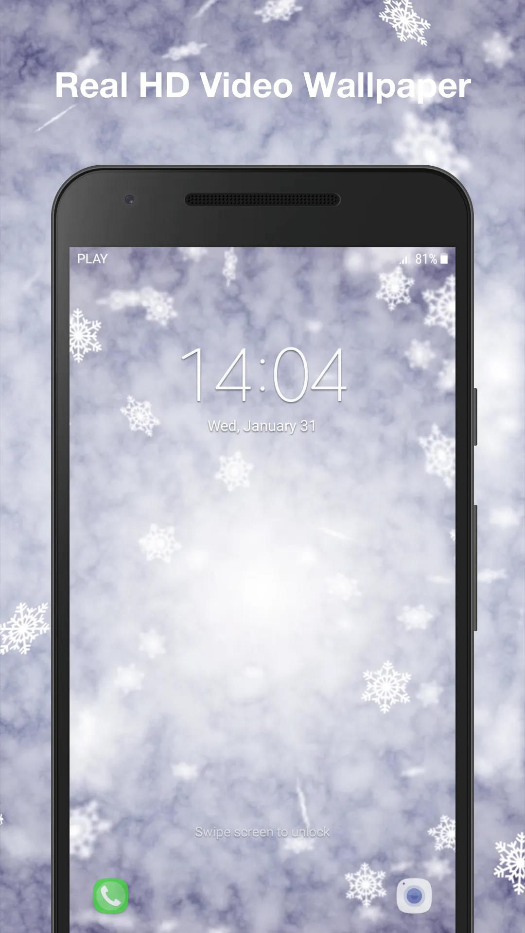 Winter Snow Live Wallpaper | Indus Appstore | Screenshot