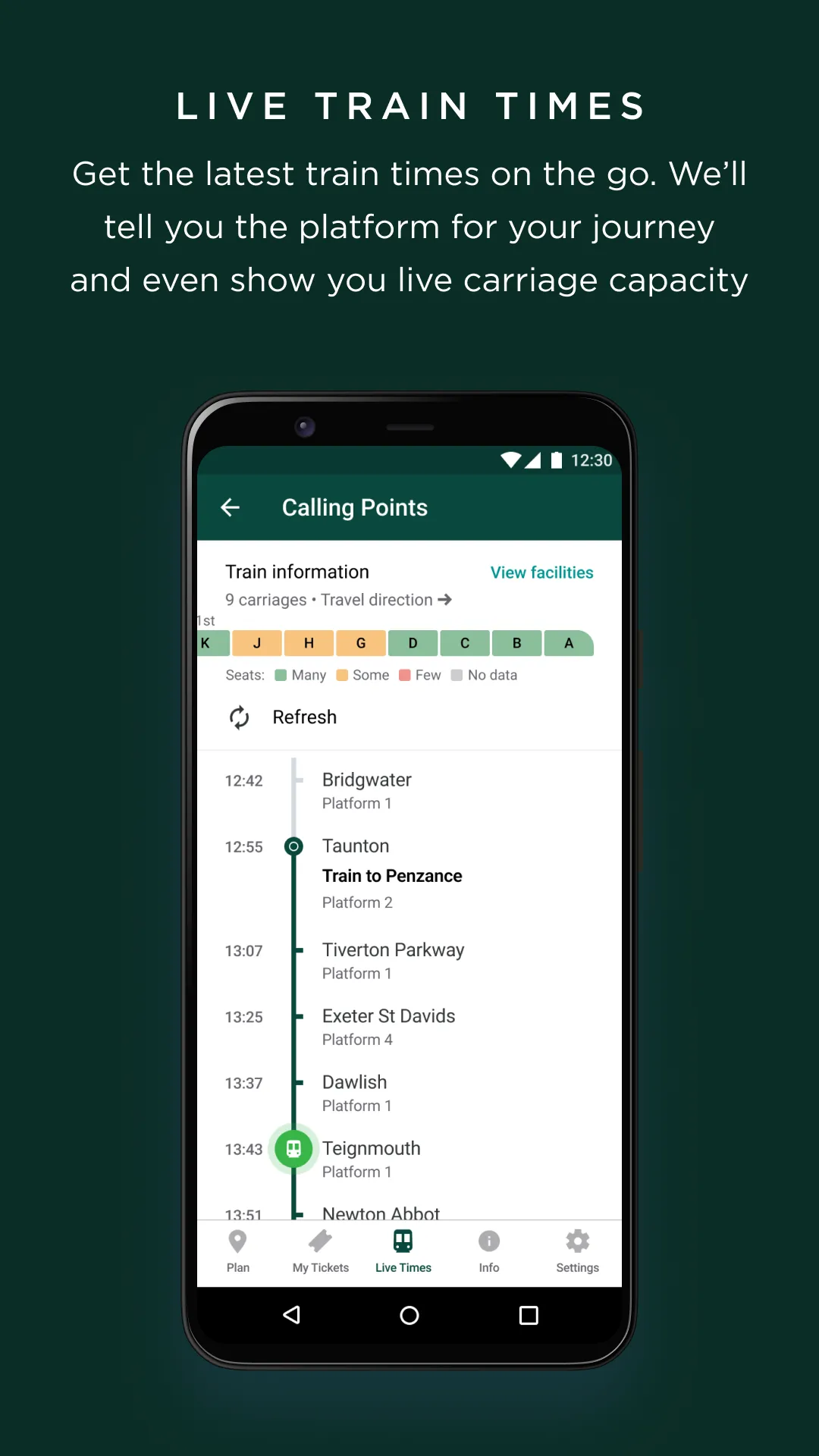 Train tickets, travel & times | Indus Appstore | Screenshot