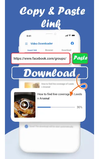 Video Downloader for Facebook | Indus Appstore | Screenshot