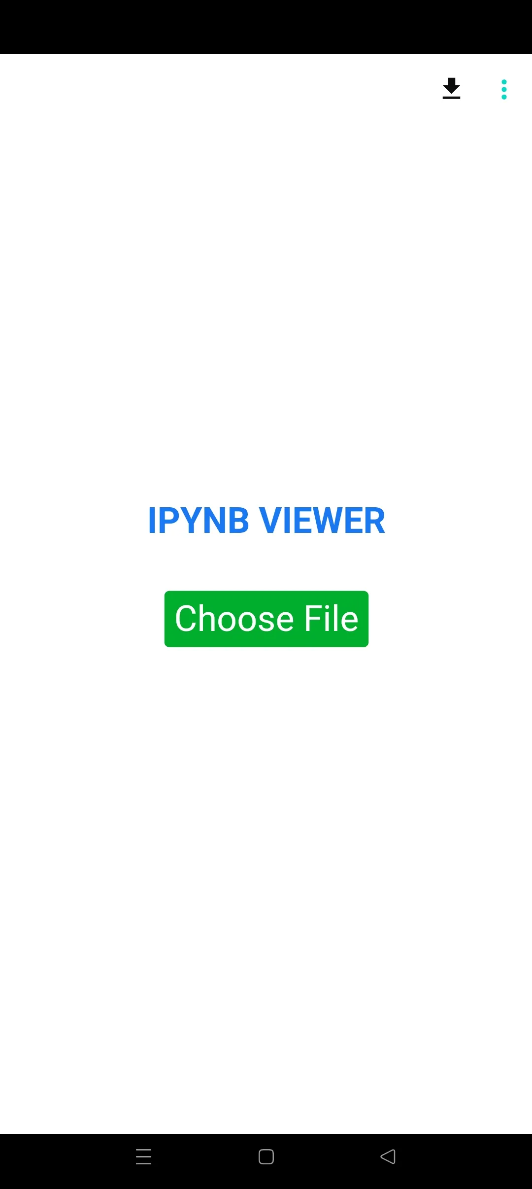 Ipynb Viewer | Indus Appstore | Screenshot