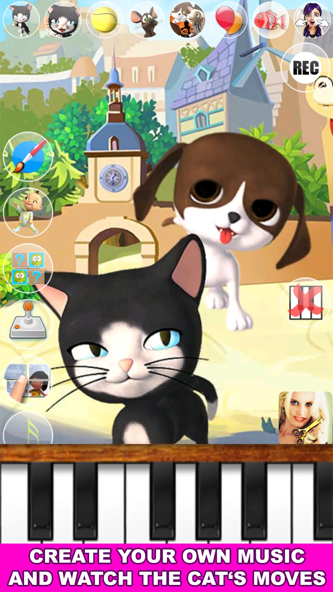 Talking Cat and Dog Kids Games | Indus Appstore | Screenshot