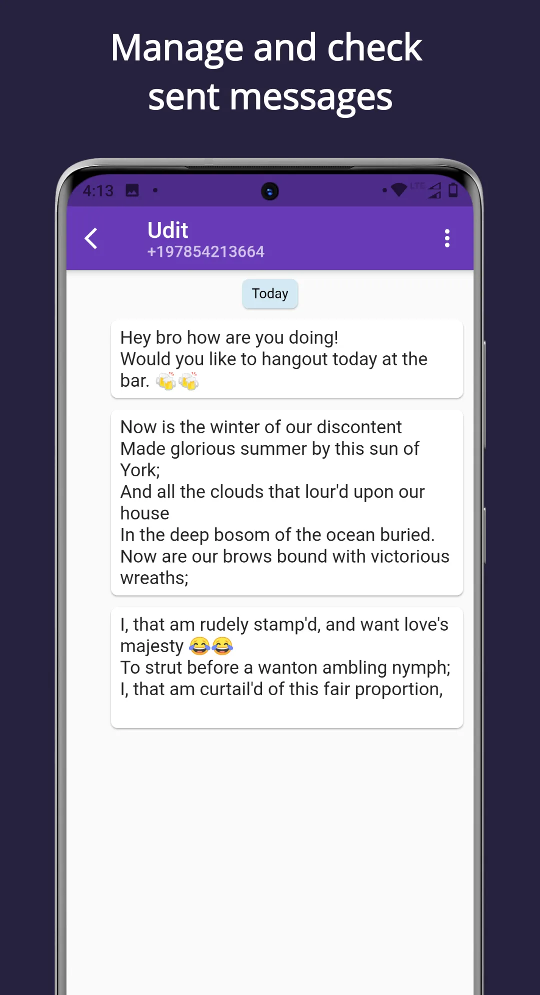 WhatSend | Indus Appstore | Screenshot