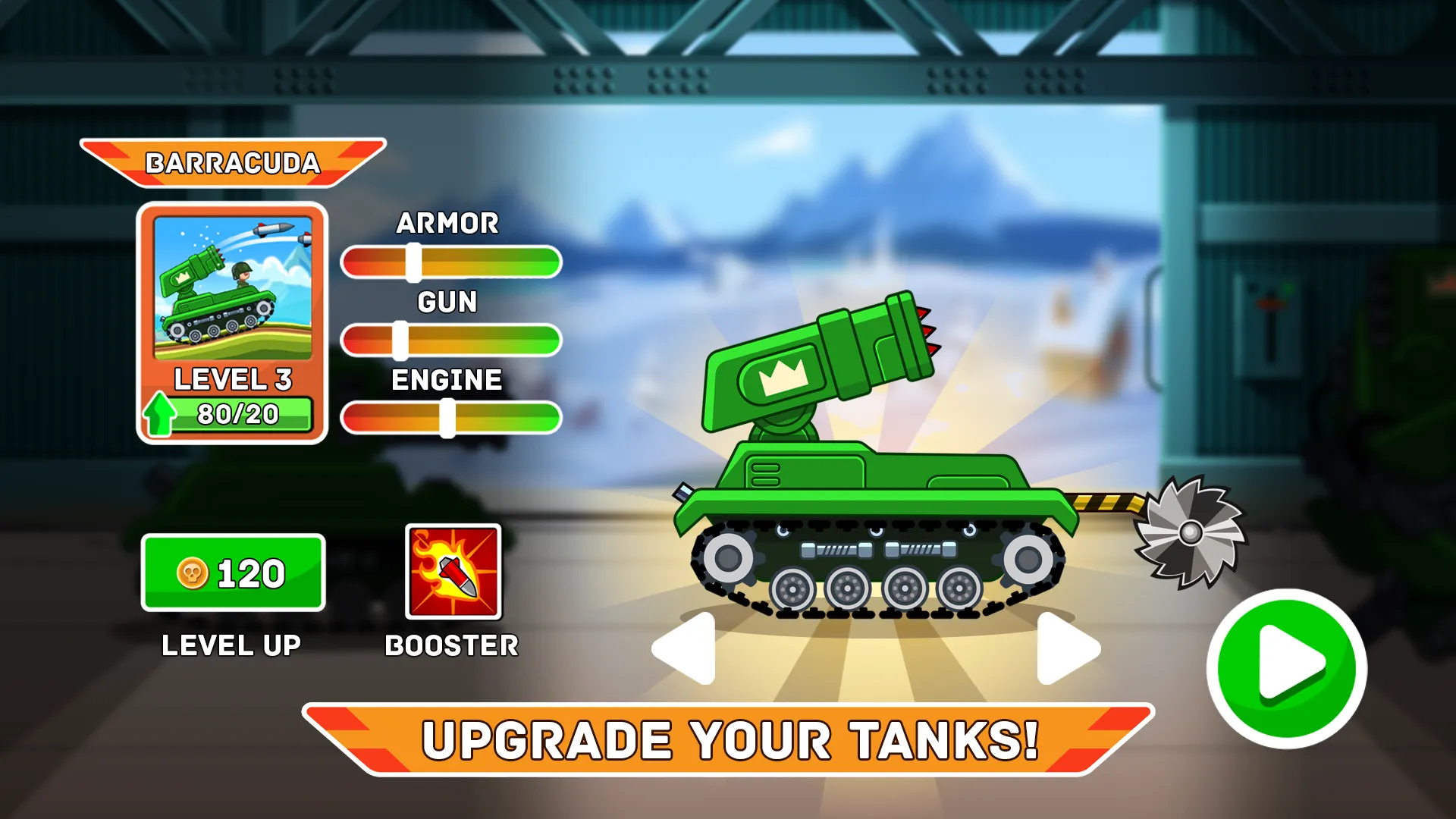 Hills of Steel | Indus Appstore | Screenshot