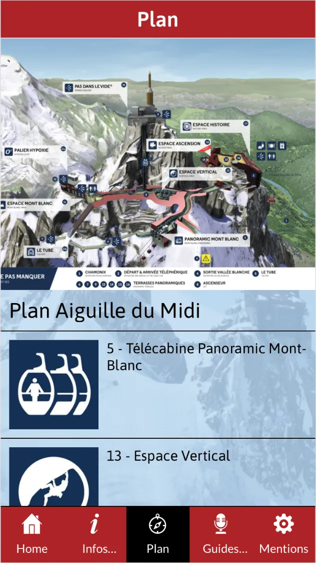 Téléphérique Aiguille du Midi | Indus Appstore | Screenshot