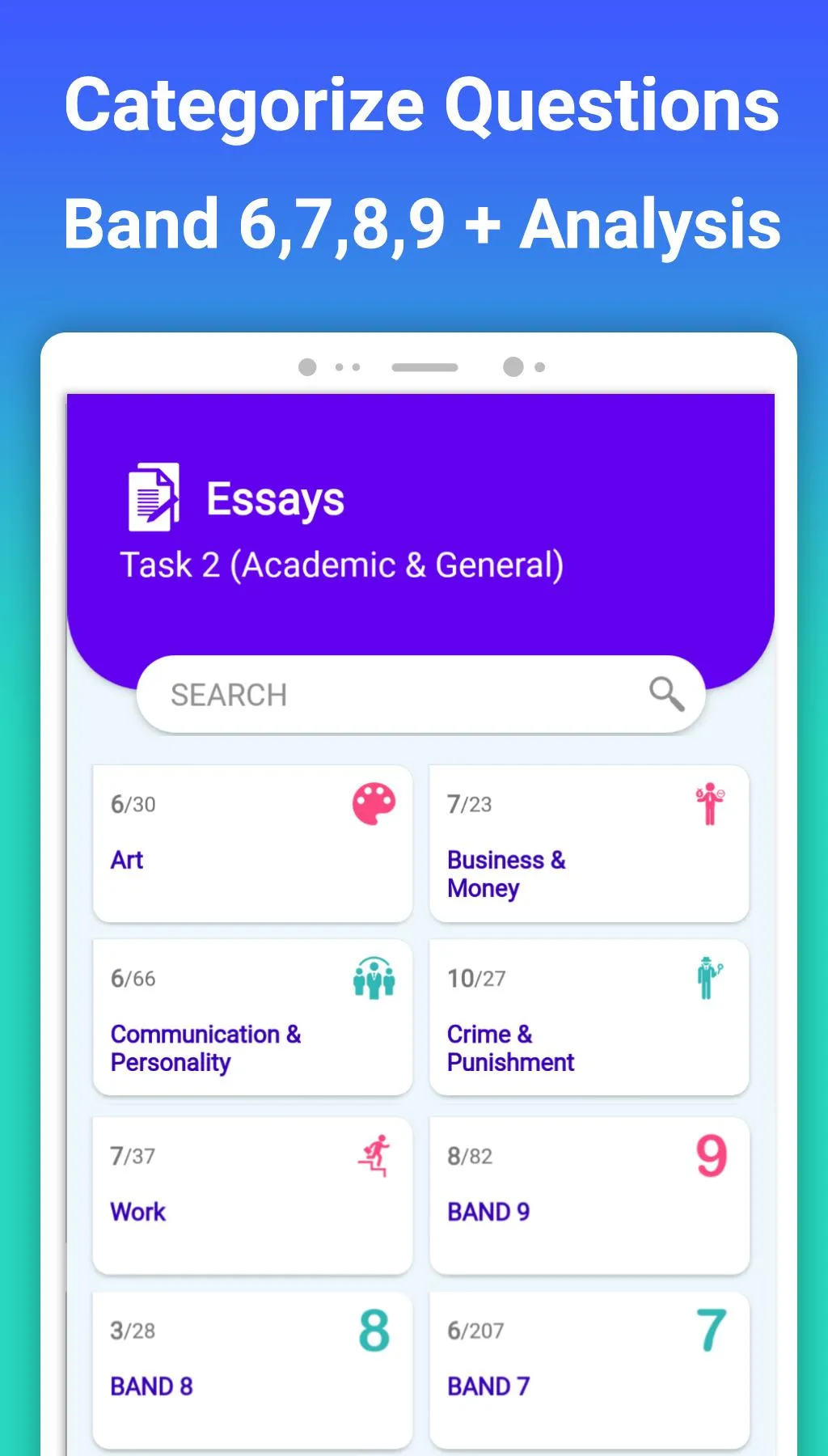 IELTS® Writing : Essays & Test | Indus Appstore | Screenshot