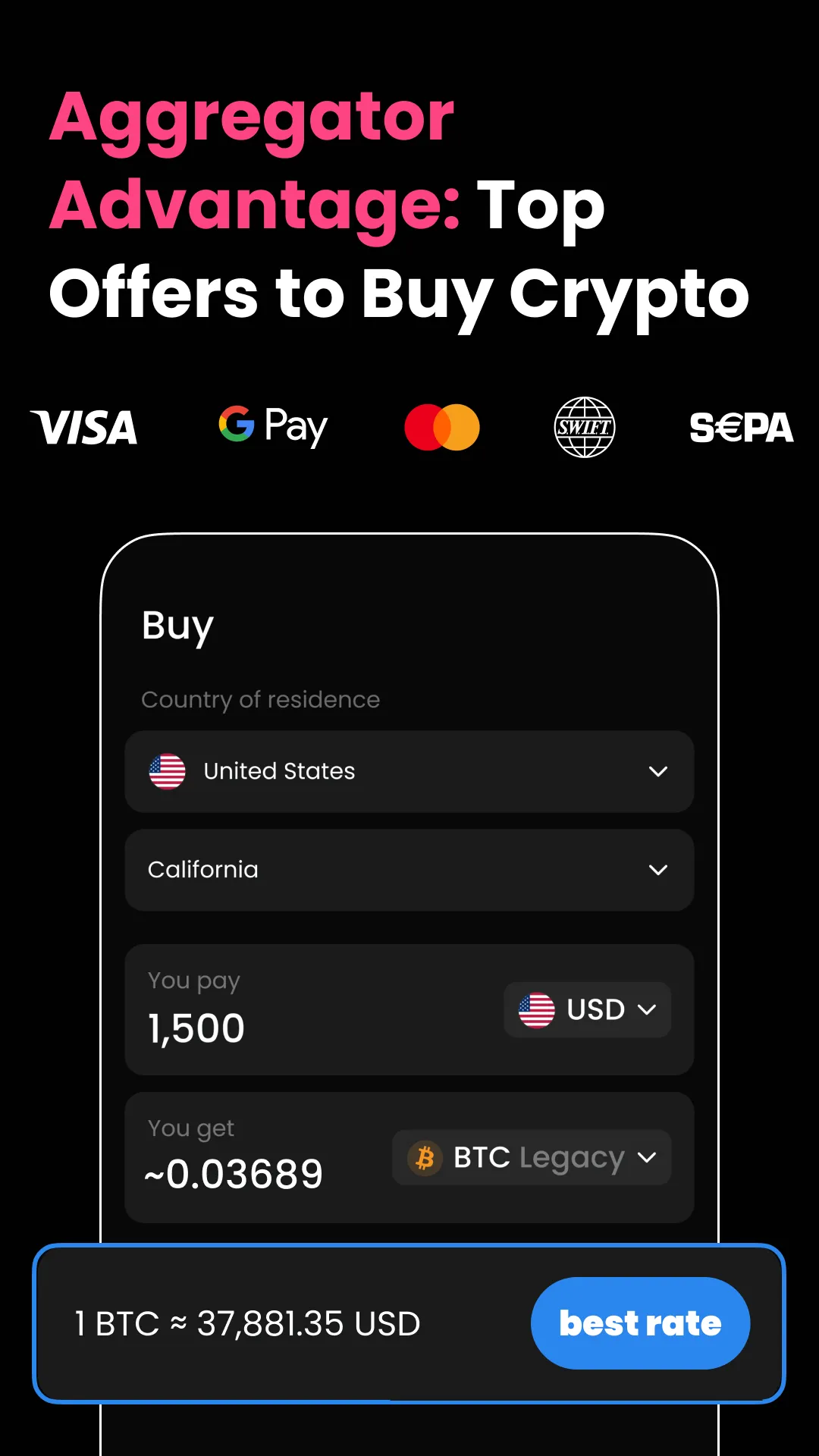 Crypto Wallet: Buy Bitcoin BTC | Indus Appstore | Screenshot