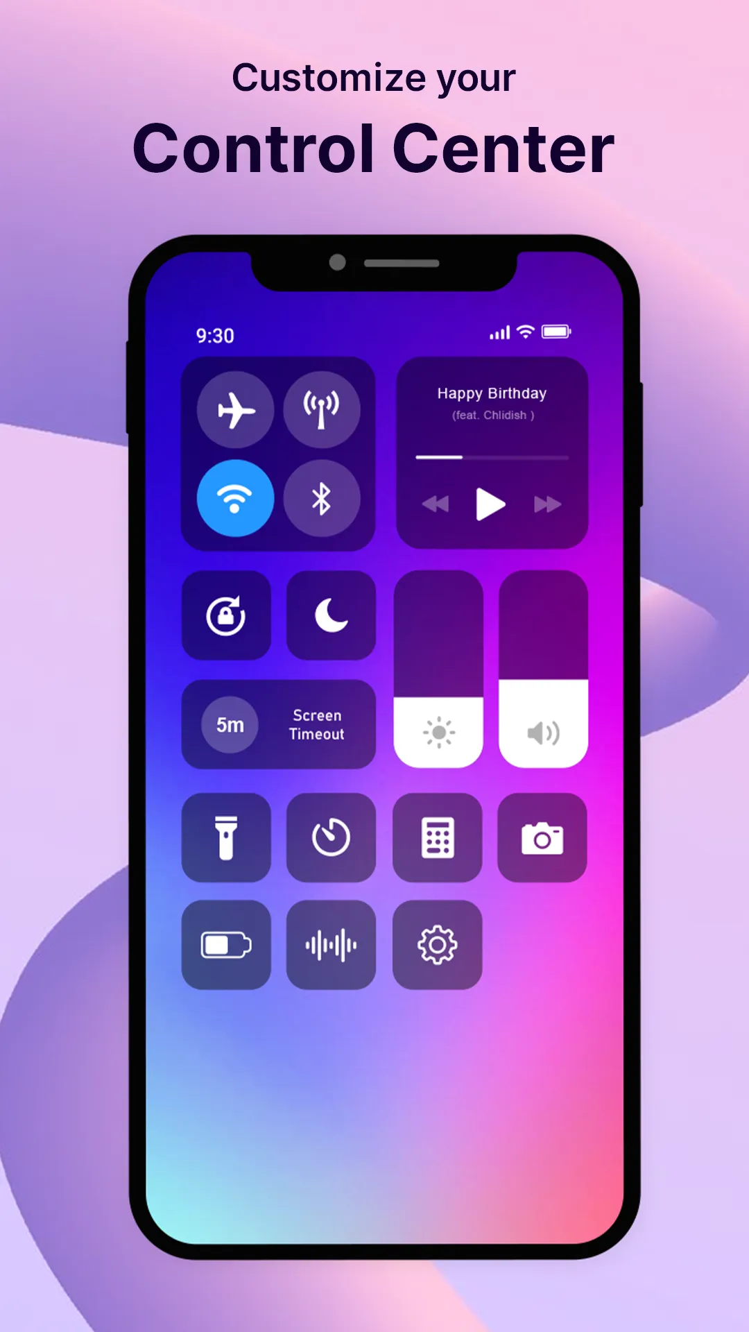 Control Center : Simple Panel | Indus Appstore | Screenshot