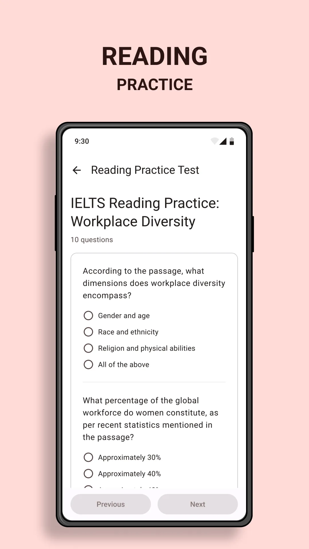 IELTS Practice: 1000 Questions | Indus Appstore | Screenshot