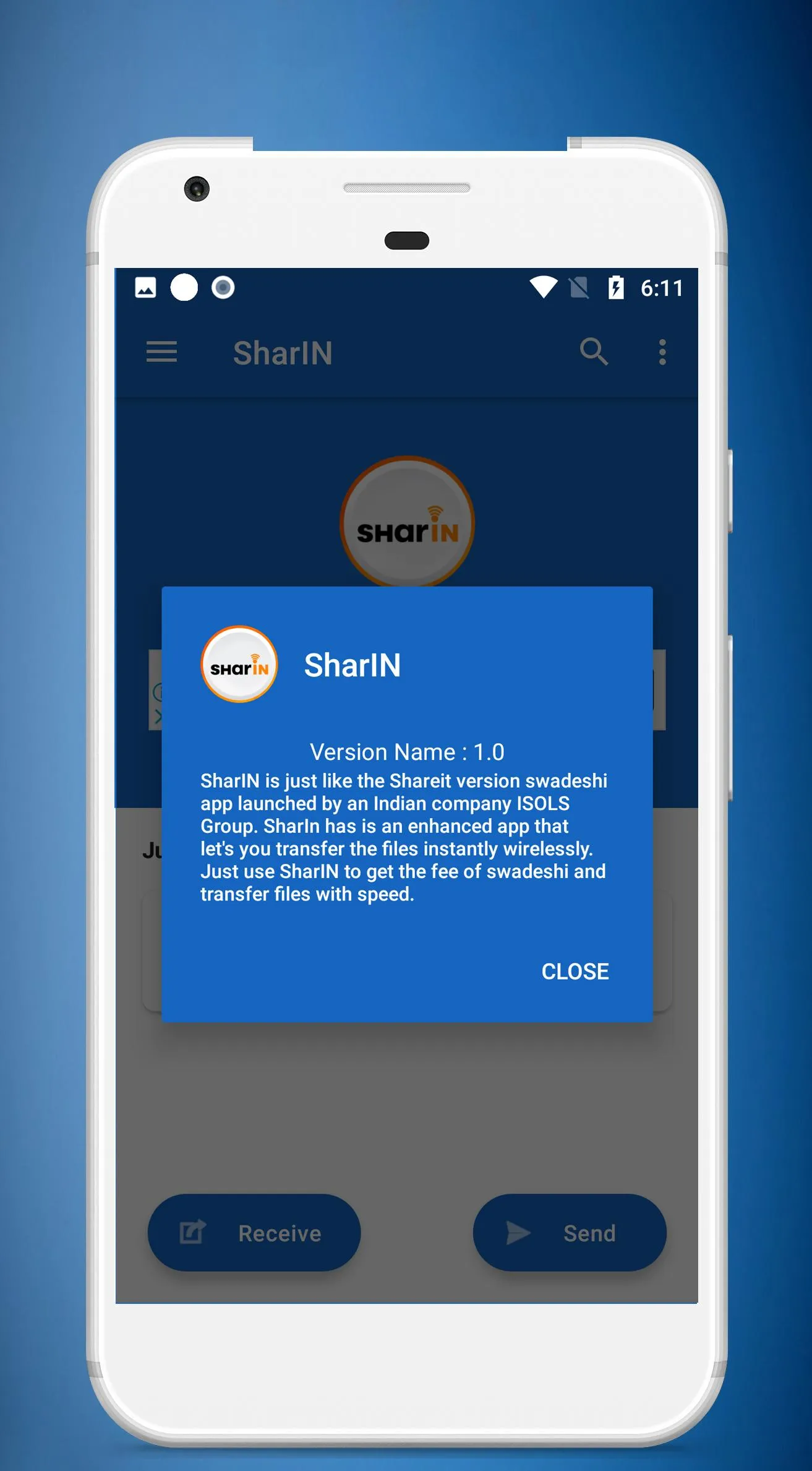 SharIN - File Sharing & Data T | Indus Appstore | Screenshot