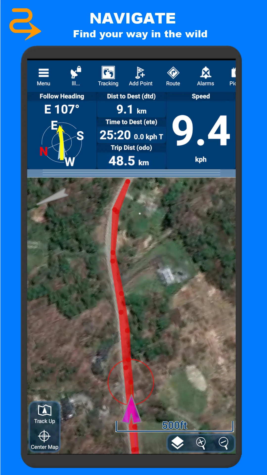 PathAway Outdoor GPS Navigator | Indus Appstore | Screenshot