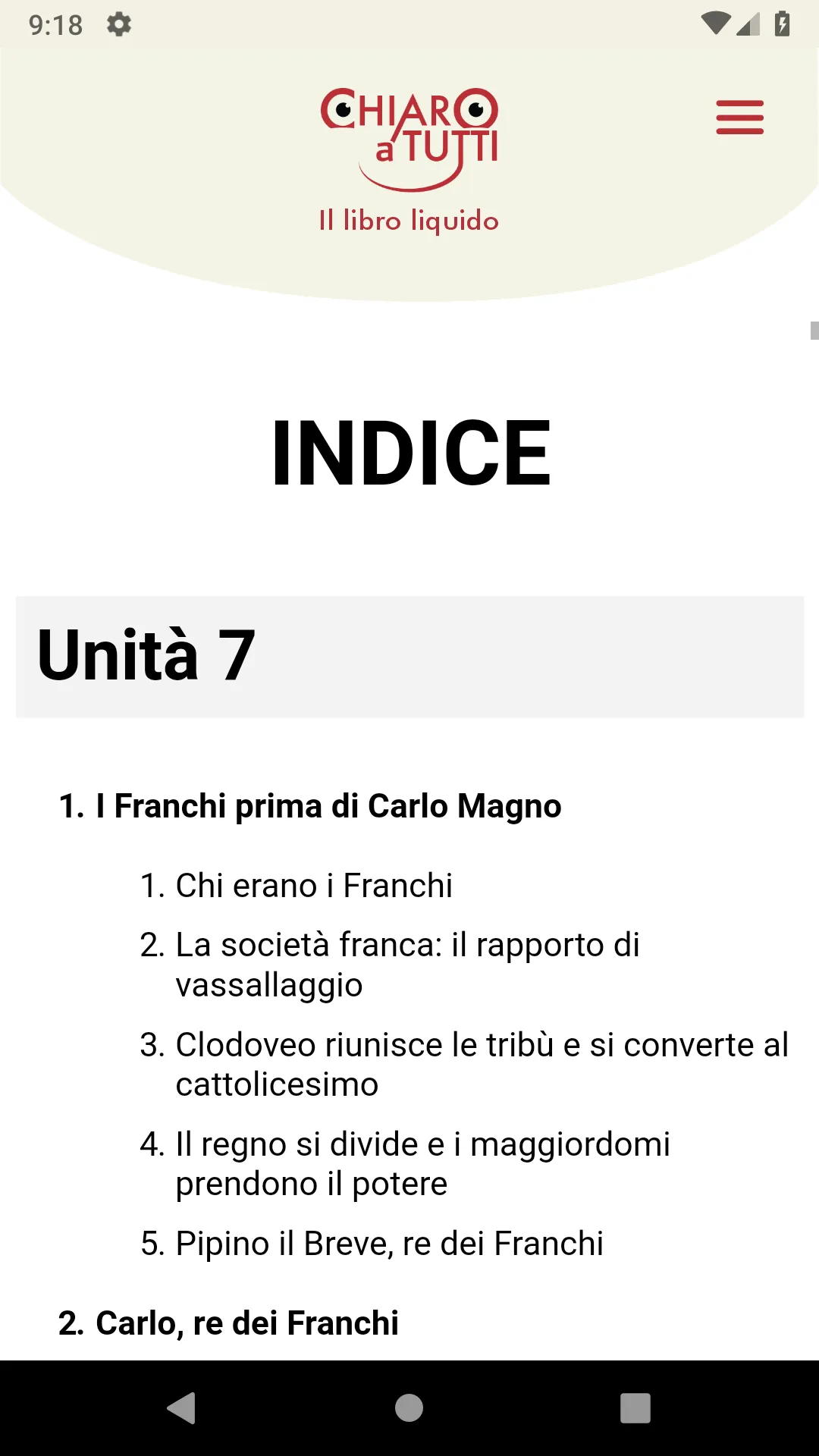 Chiaro a tutti | Indus Appstore | Screenshot