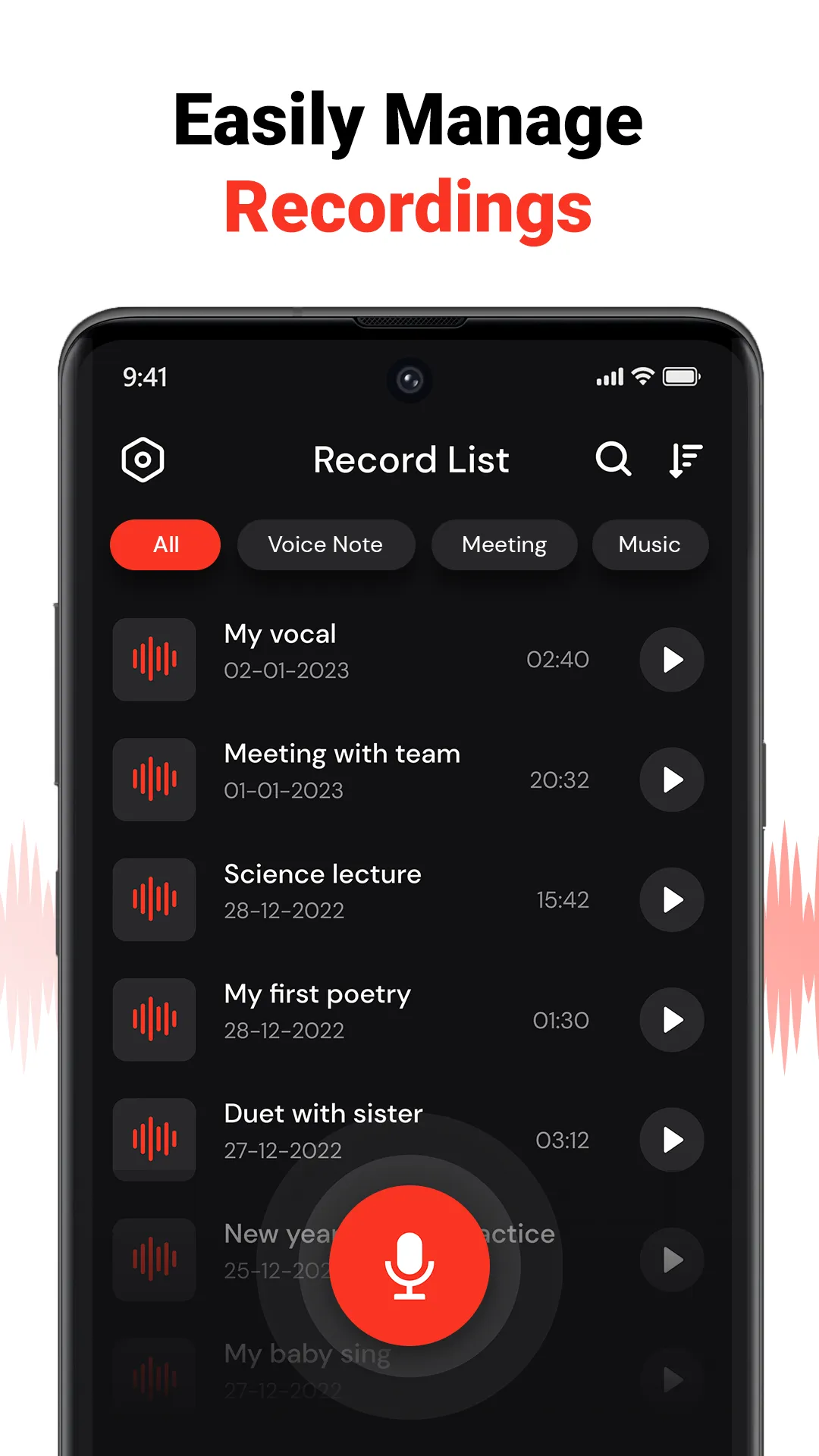 Voice Recorder | Indus Appstore | Screenshot