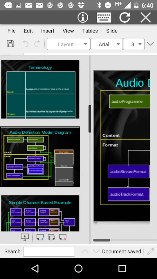 AndrOffice editor DOC XLS PPT | Indus Appstore | Screenshot