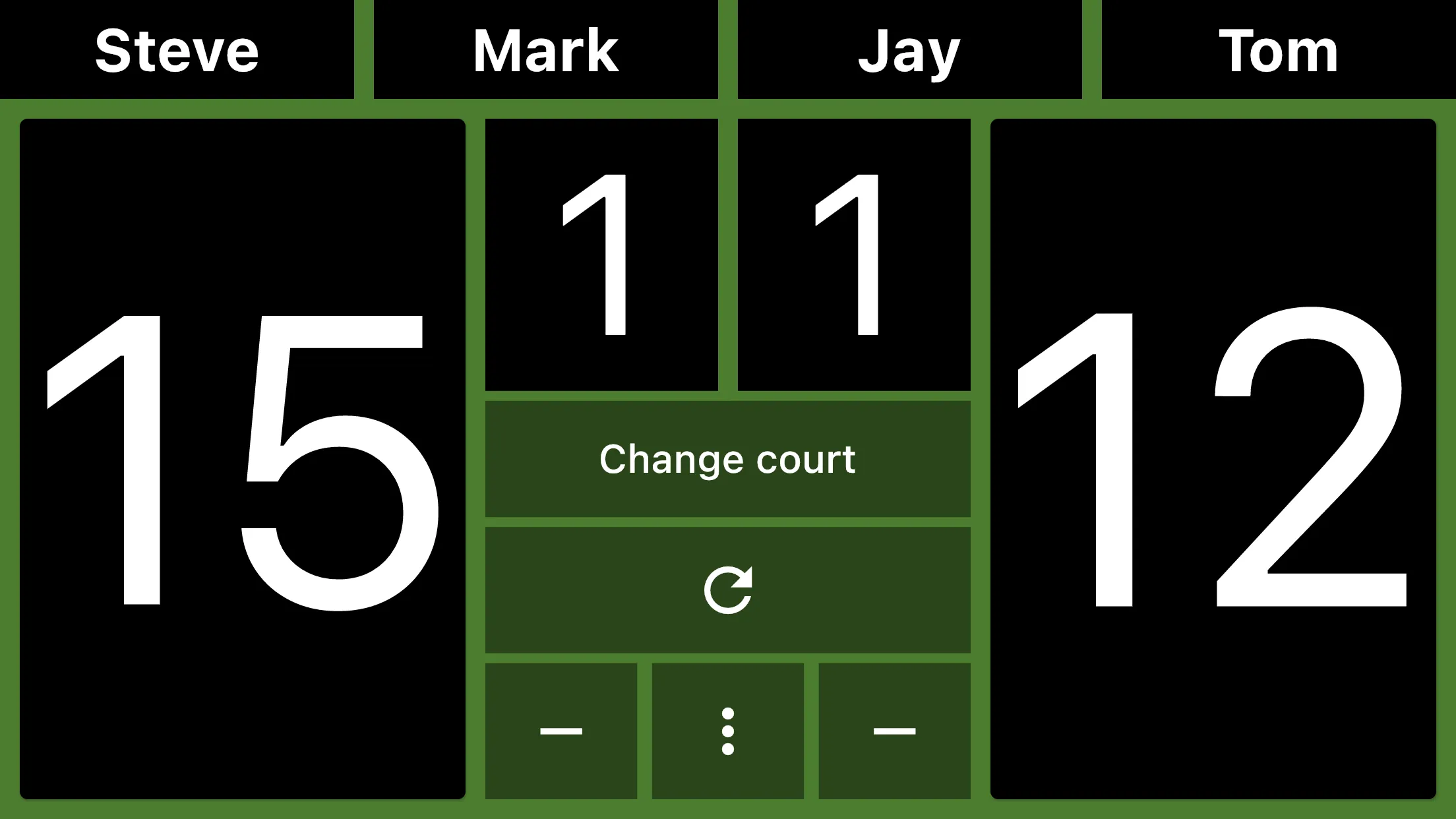 Badminton Scoreboard | Indus Appstore | Screenshot