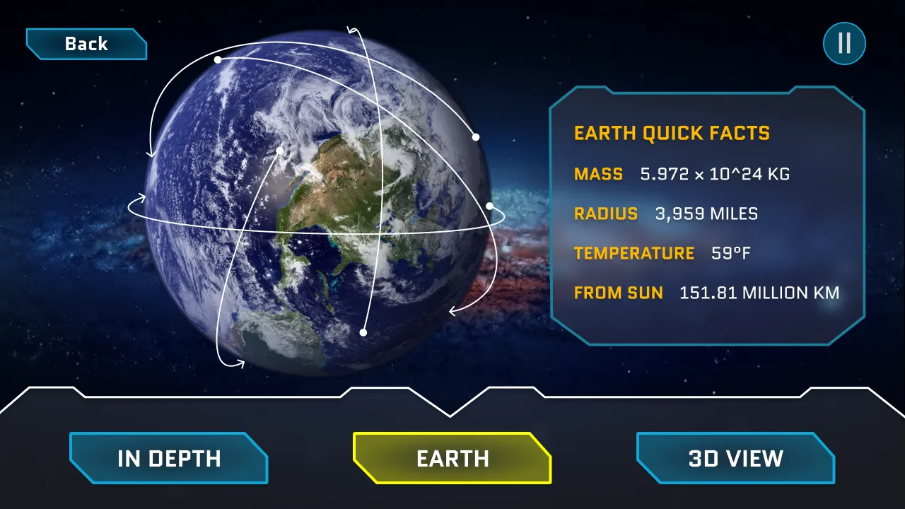 Solar System Planets 3D View | Indus Appstore | Screenshot