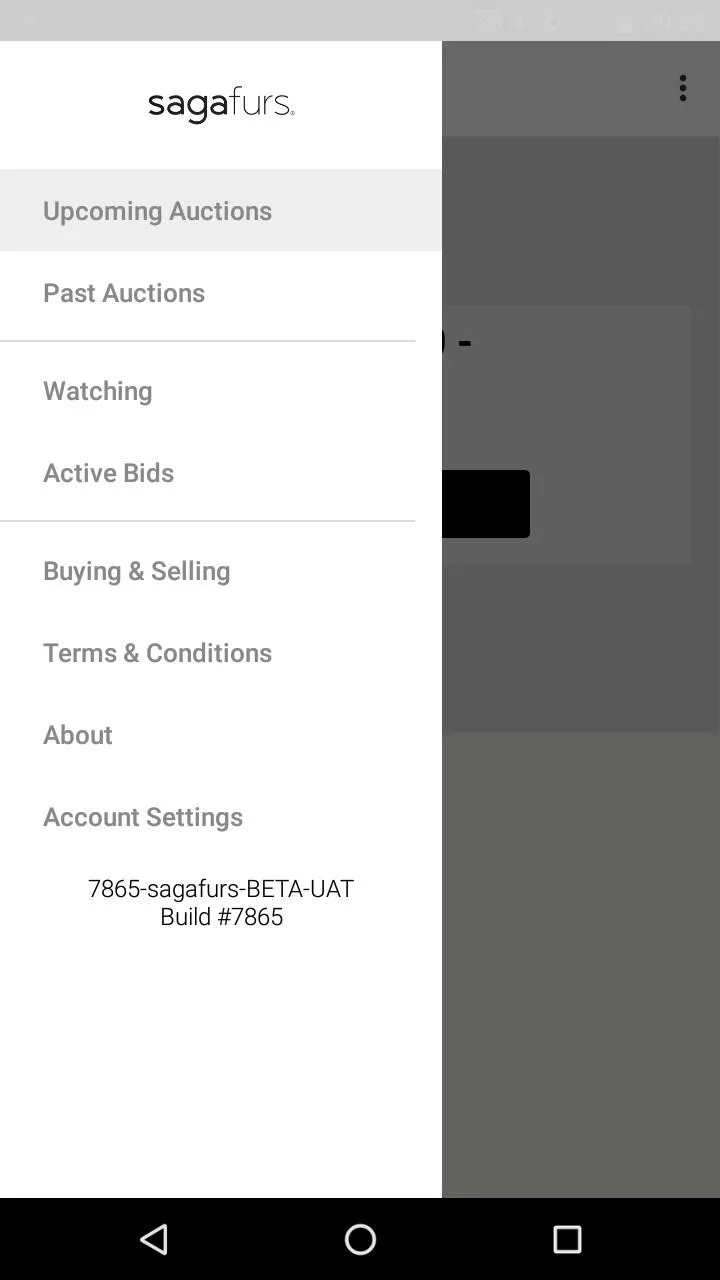 Saga Furs Online Auction | Indus Appstore | Screenshot