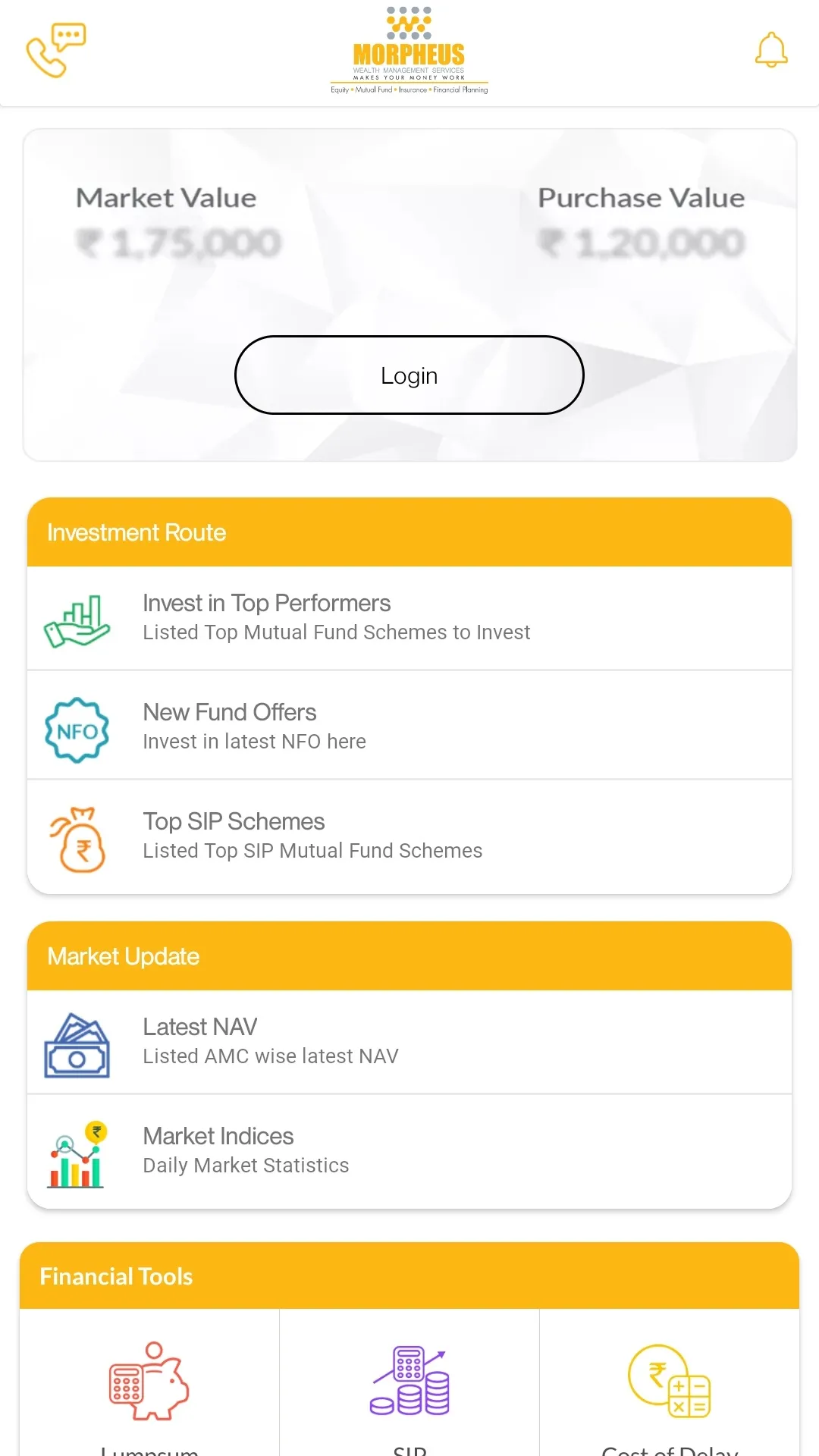 Morpheus Wealth | Indus Appstore | Screenshot