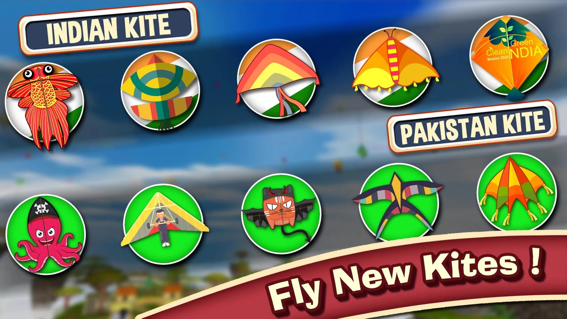 India Vs Pakistan Kite Fly | Indus Appstore | Screenshot