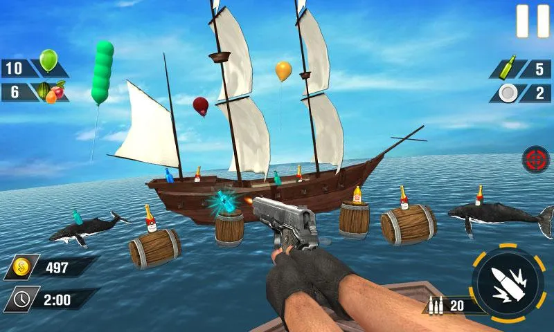 Bottle Gun Shooter Game | Indus Appstore | Screenshot