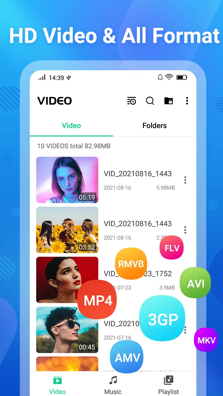 Video Player All Formats HD | Indus Appstore | Screenshot