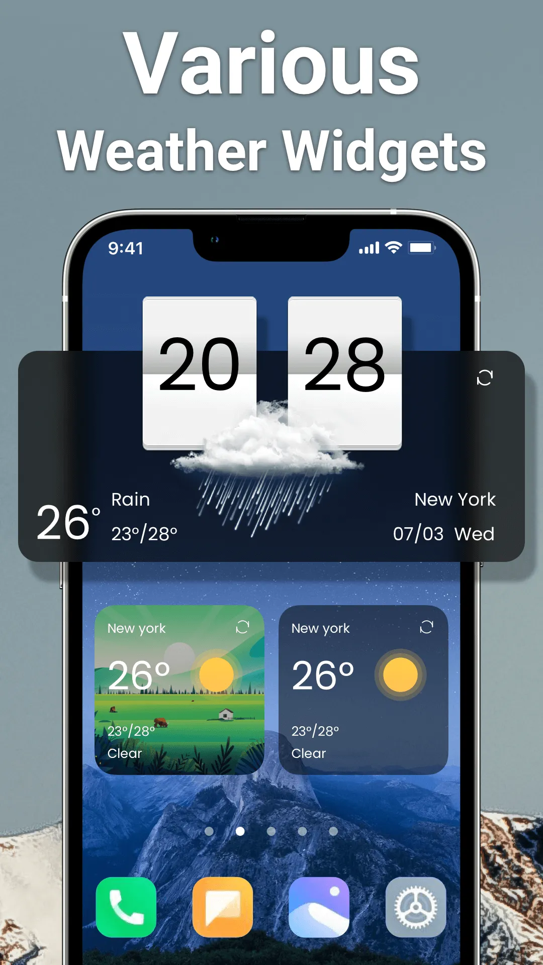 Weather: Live radar & widgets | Indus Appstore | Screenshot