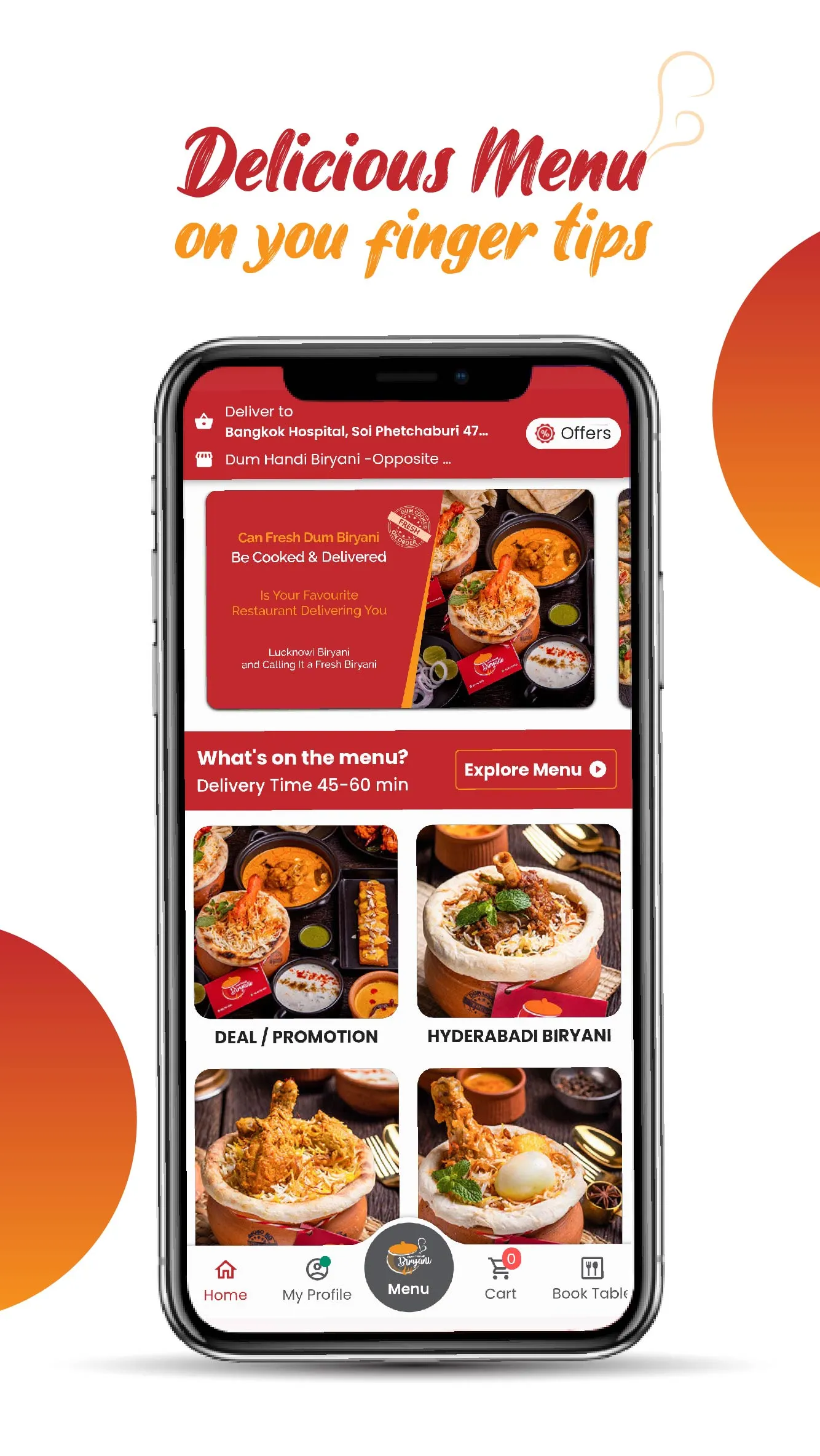 Dum Handi Biryani | Indus Appstore | Screenshot