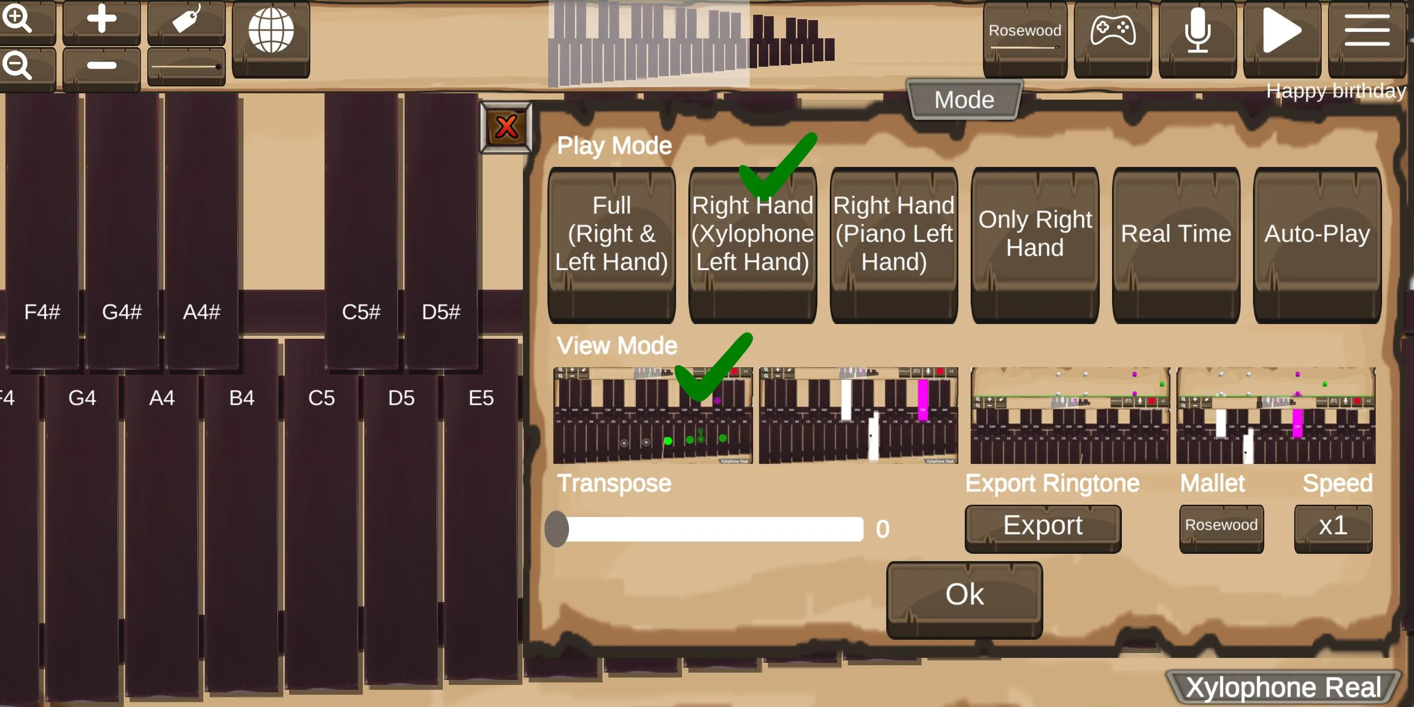 Xylophone Real: 2 mallet types | Indus Appstore | Screenshot