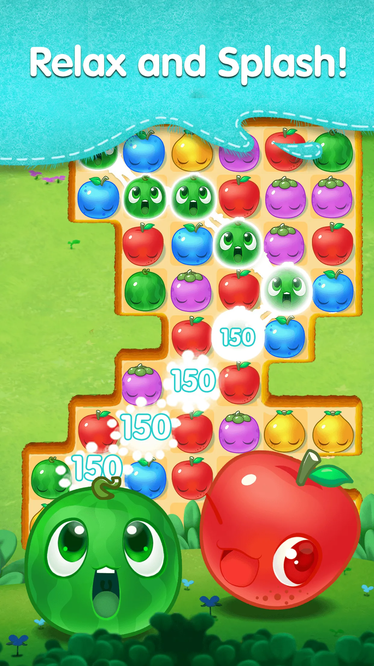 Fruit Splash - Line Match 3 | Indus Appstore | Screenshot