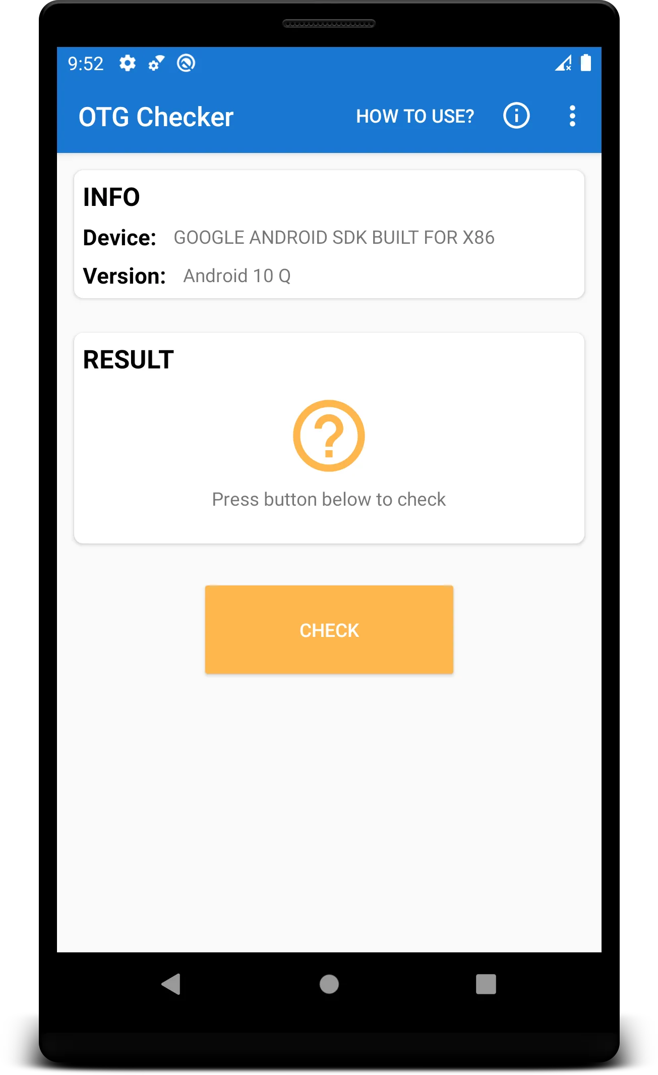 USB OTG Checker - Check USB OT | Indus Appstore | Screenshot