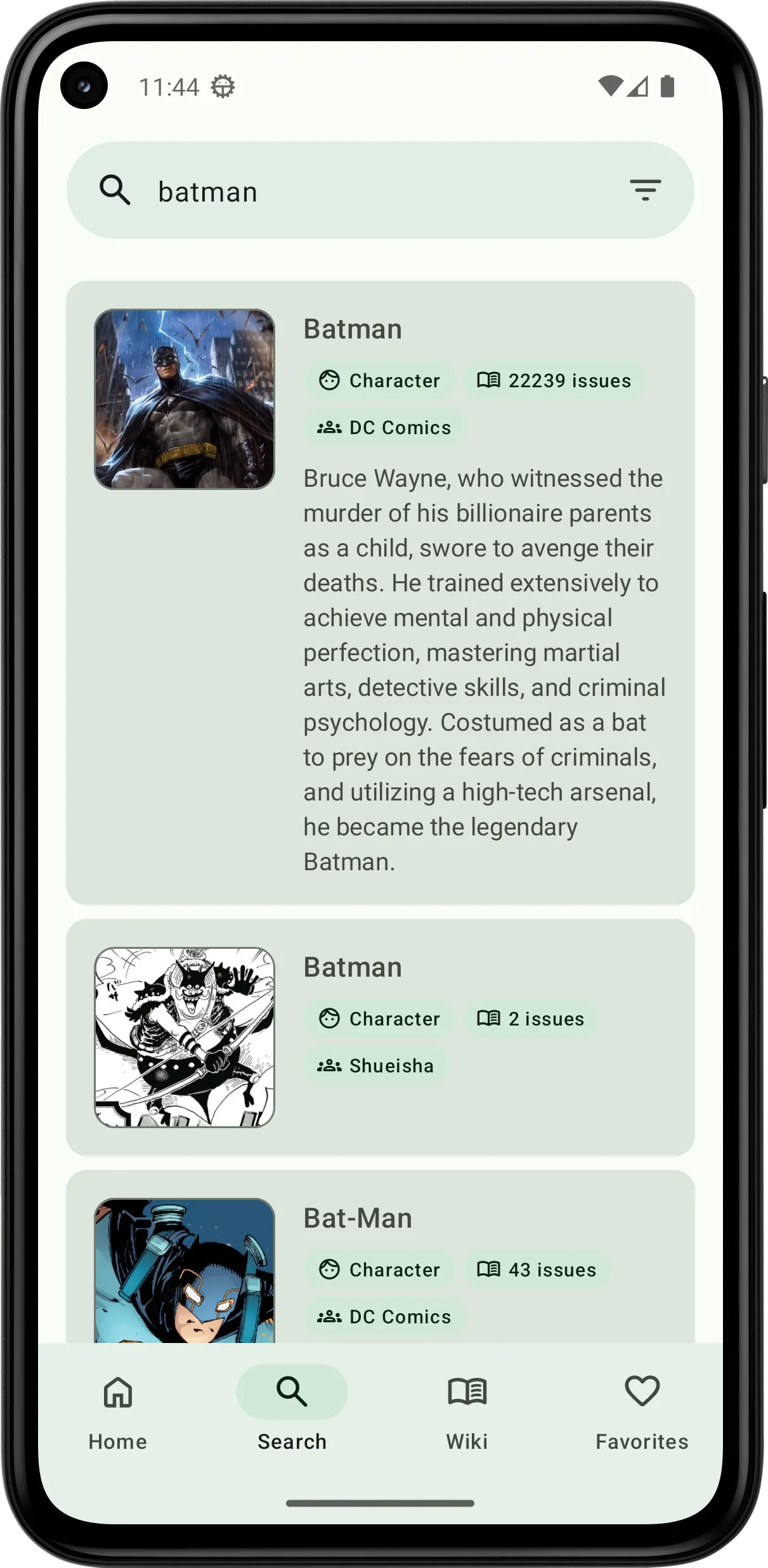 OpenComicVine | Indus Appstore | Screenshot