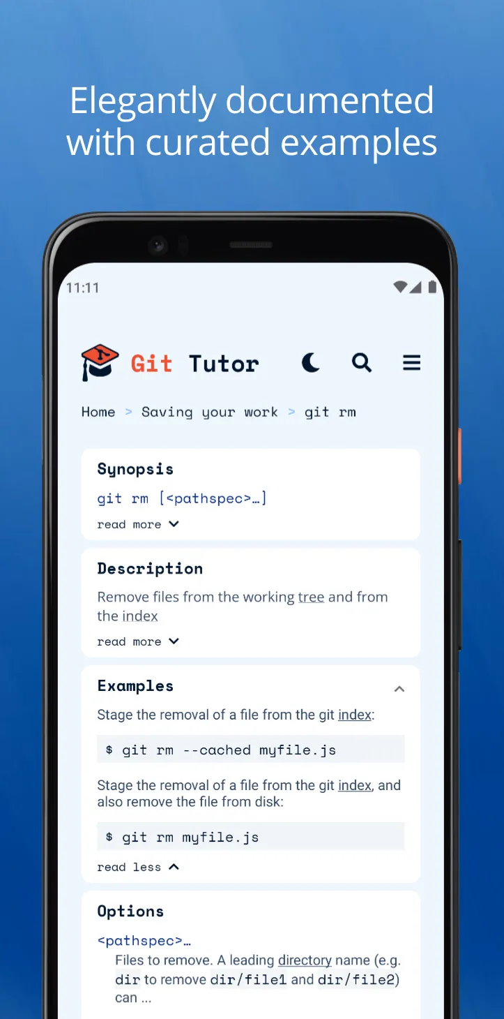 Git Tutor - Quick Reference | Indus Appstore | Screenshot