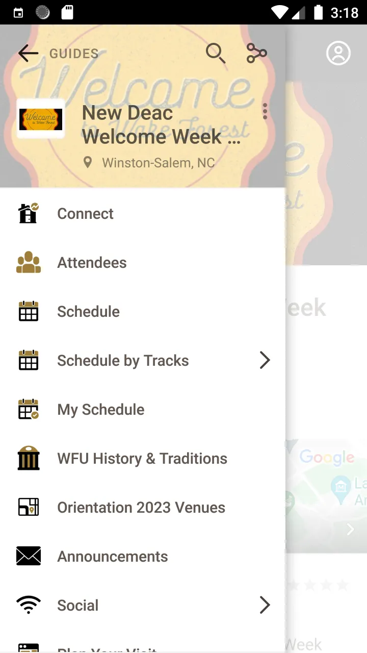 WFU Orientation Programs | Indus Appstore | Screenshot